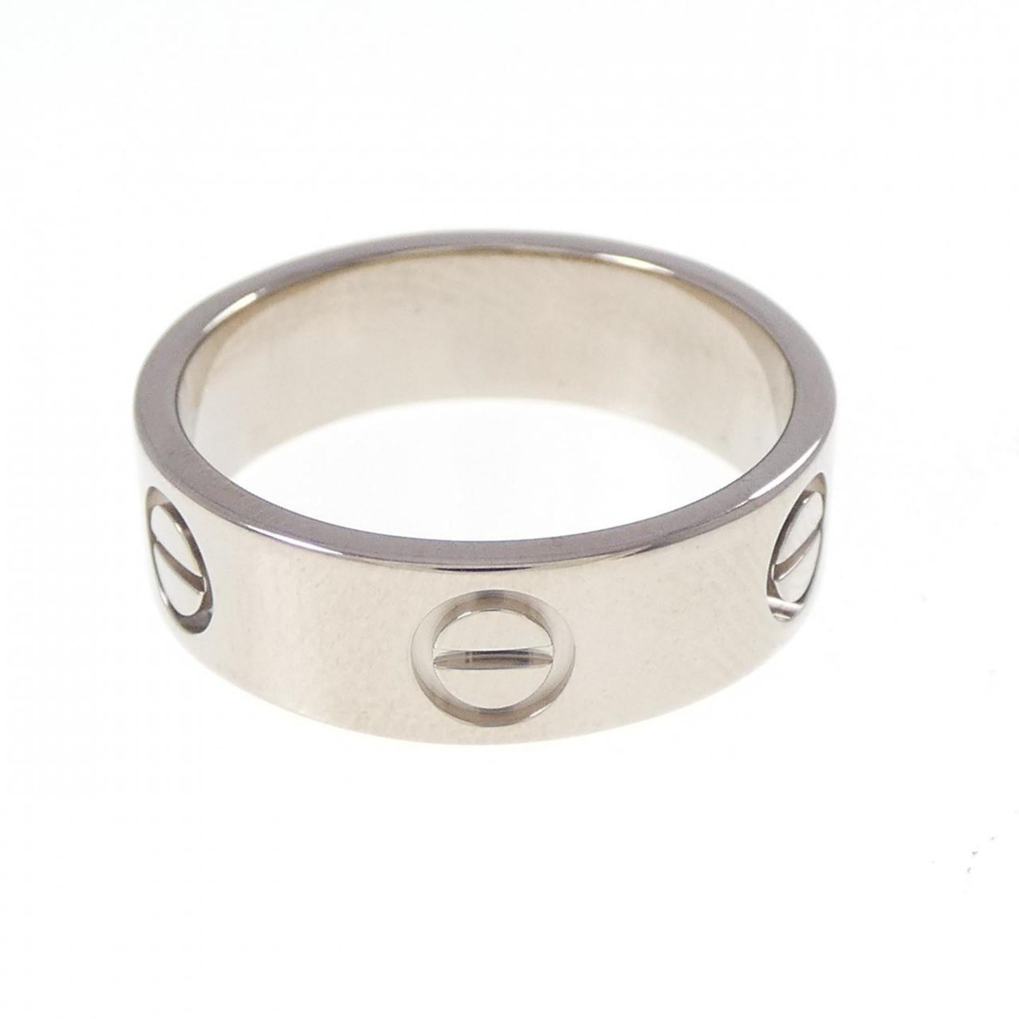 Cartier White Gold White Gold (18K) Band Ring (Pre-Owned)
