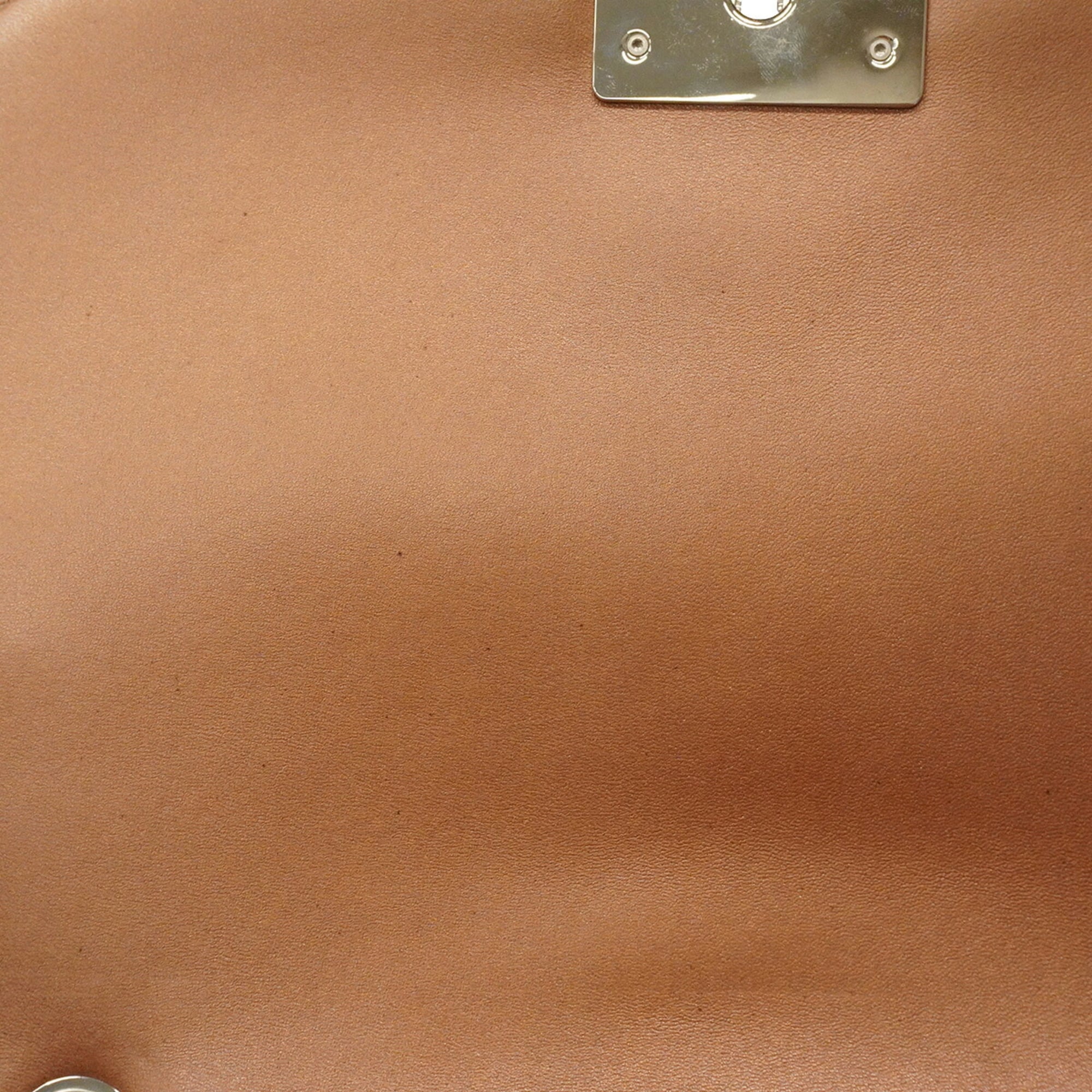 Chanel Pink Beige Leather Handbag (Pre-Owned)