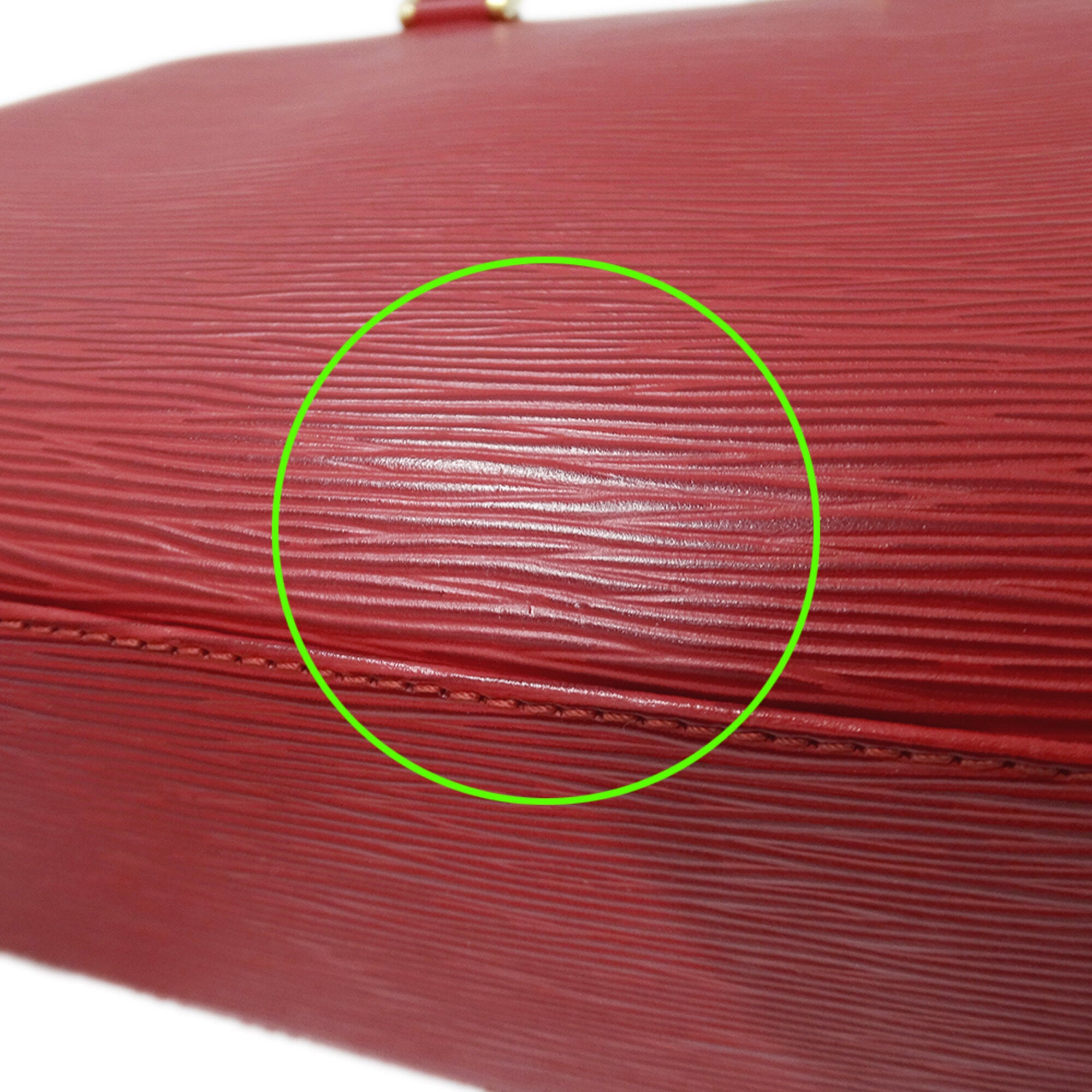 Louis Vuitton Castilian Red Epi Leather Handbag (Pre-Owned)