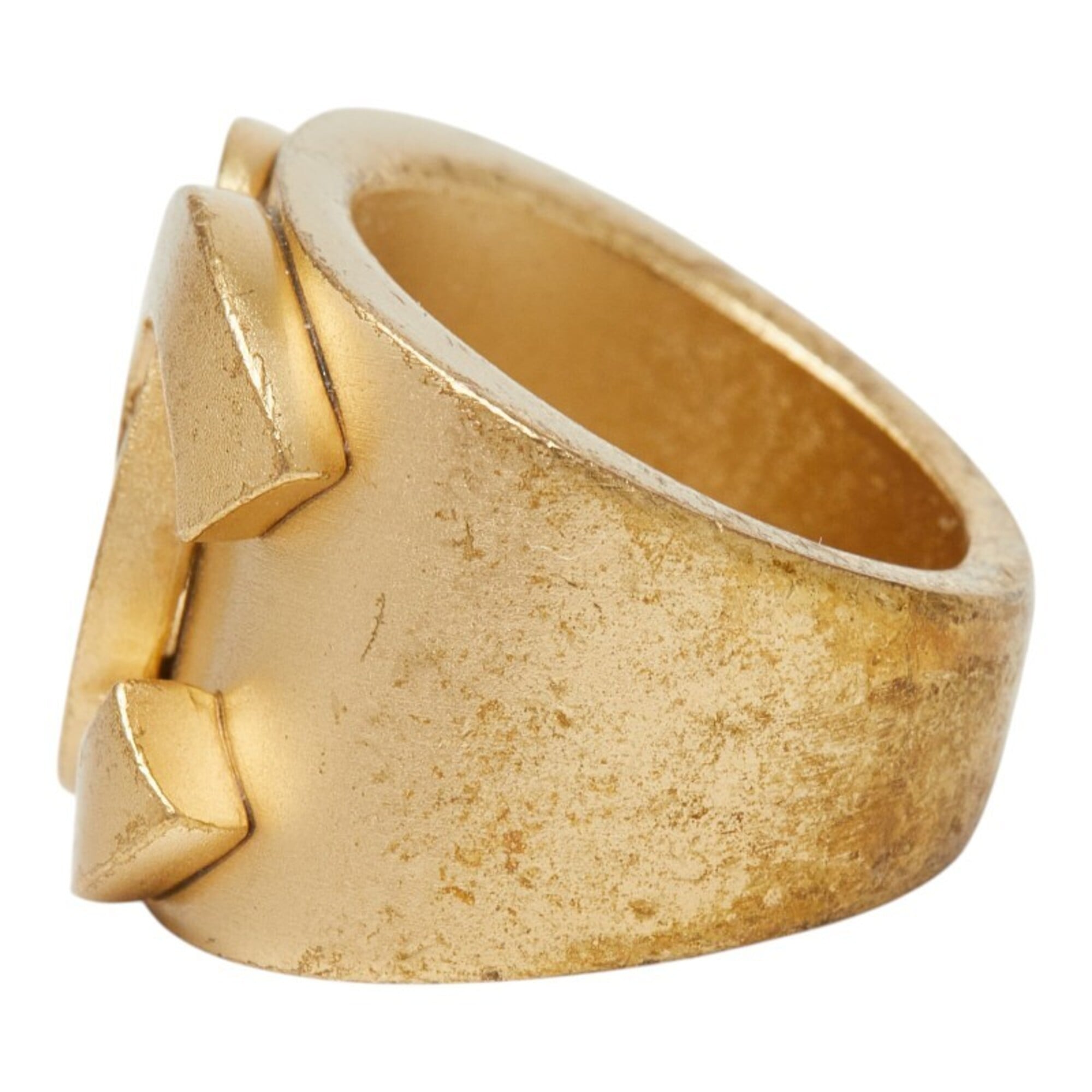 Chanel Gold Band Ring (Pre-Owned)