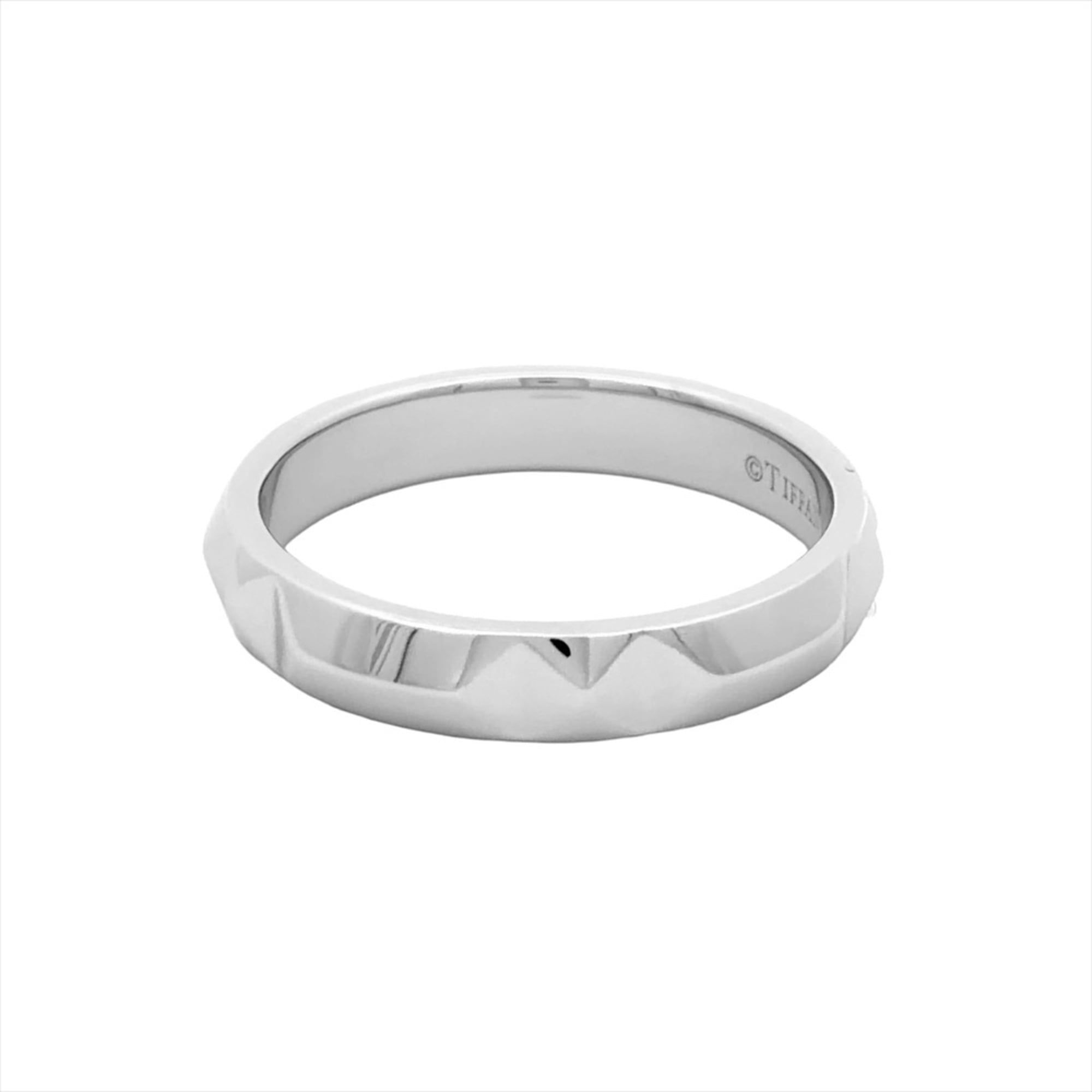Tiffany Platinum 950 Band Ring (Pre-Owned)