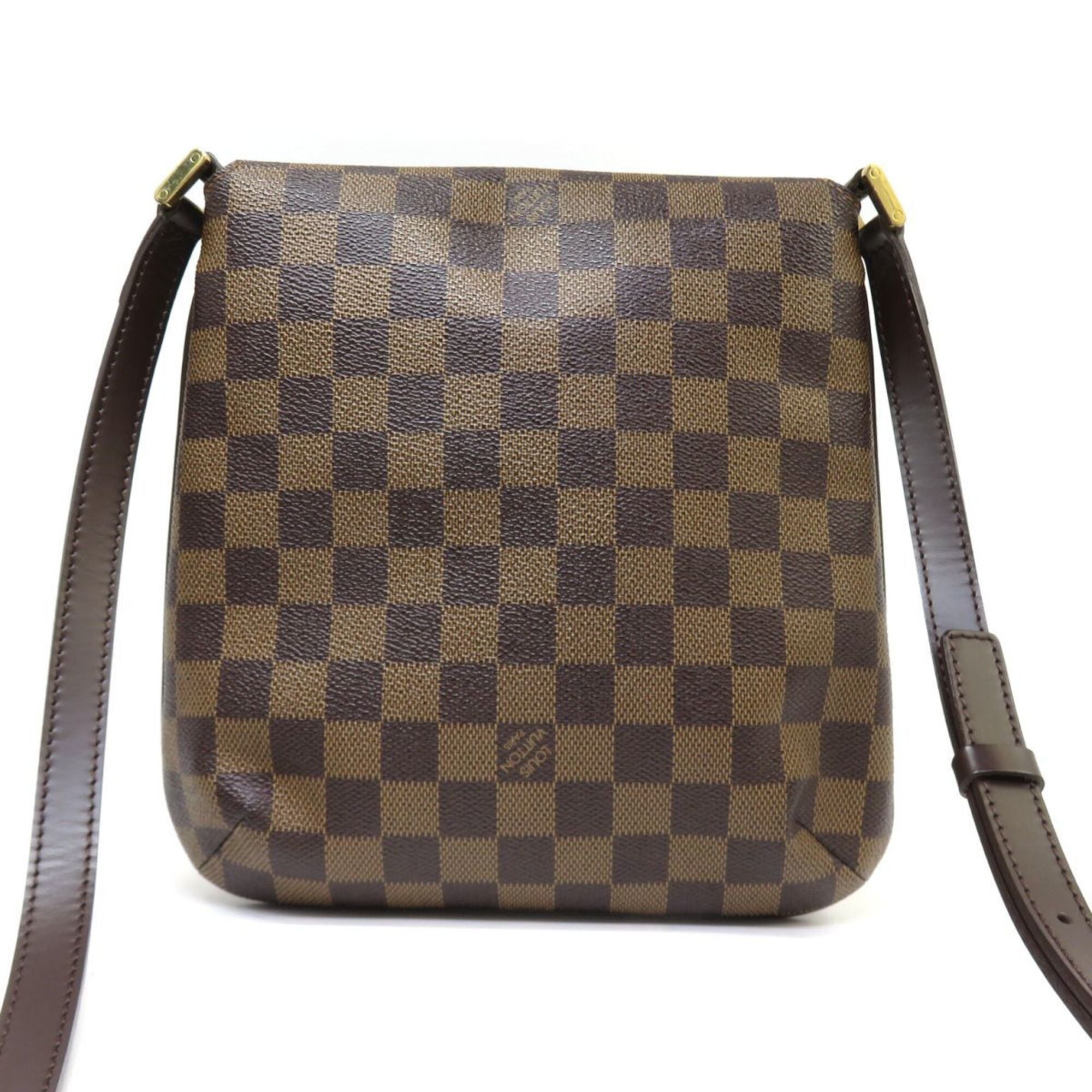 Louis Vuitton Brown Ebene Damier Canvas Shoulder Bag (Pre-Owned)