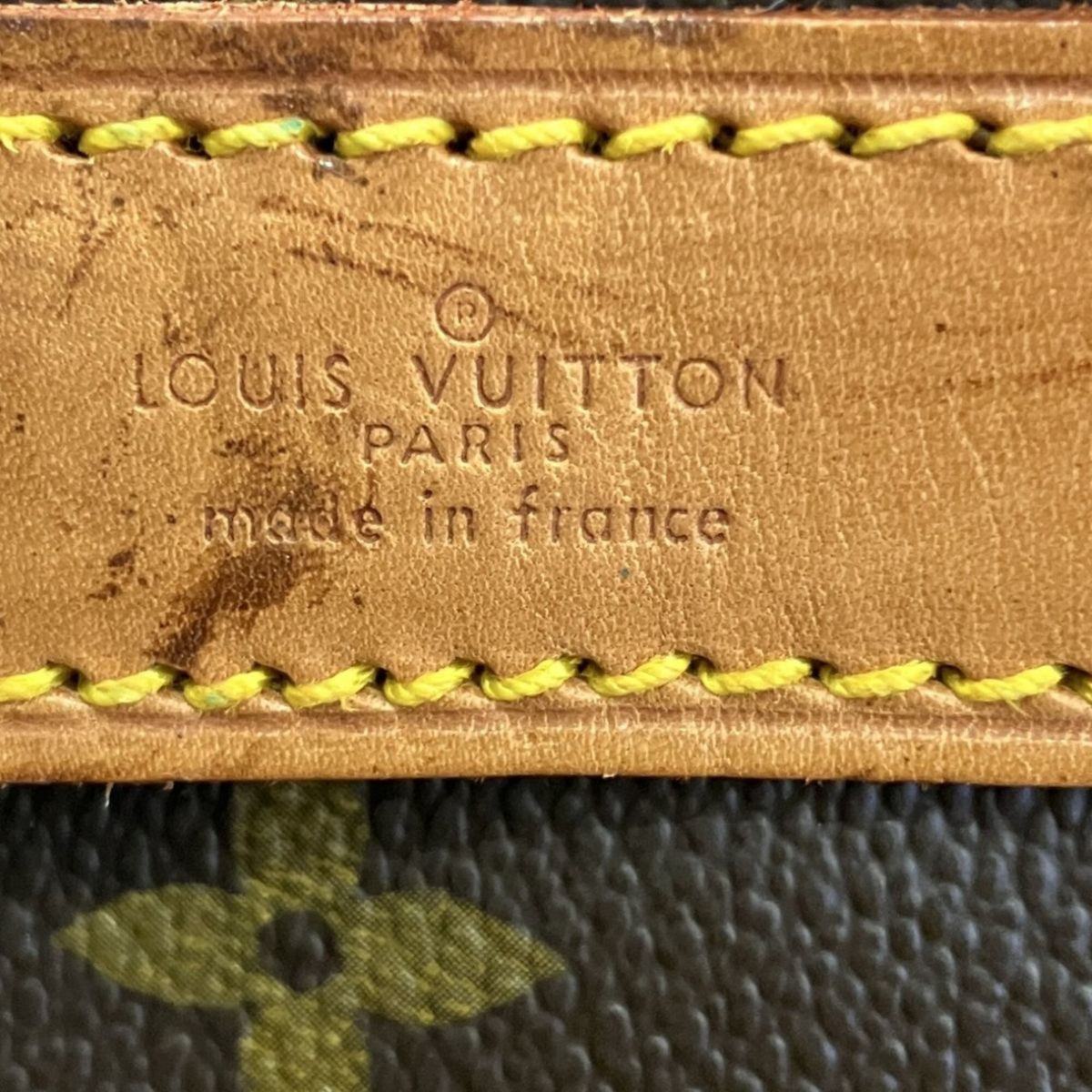Louis Vuitton Brown Monogram Canvas Boston Bag (Pre-Owned)