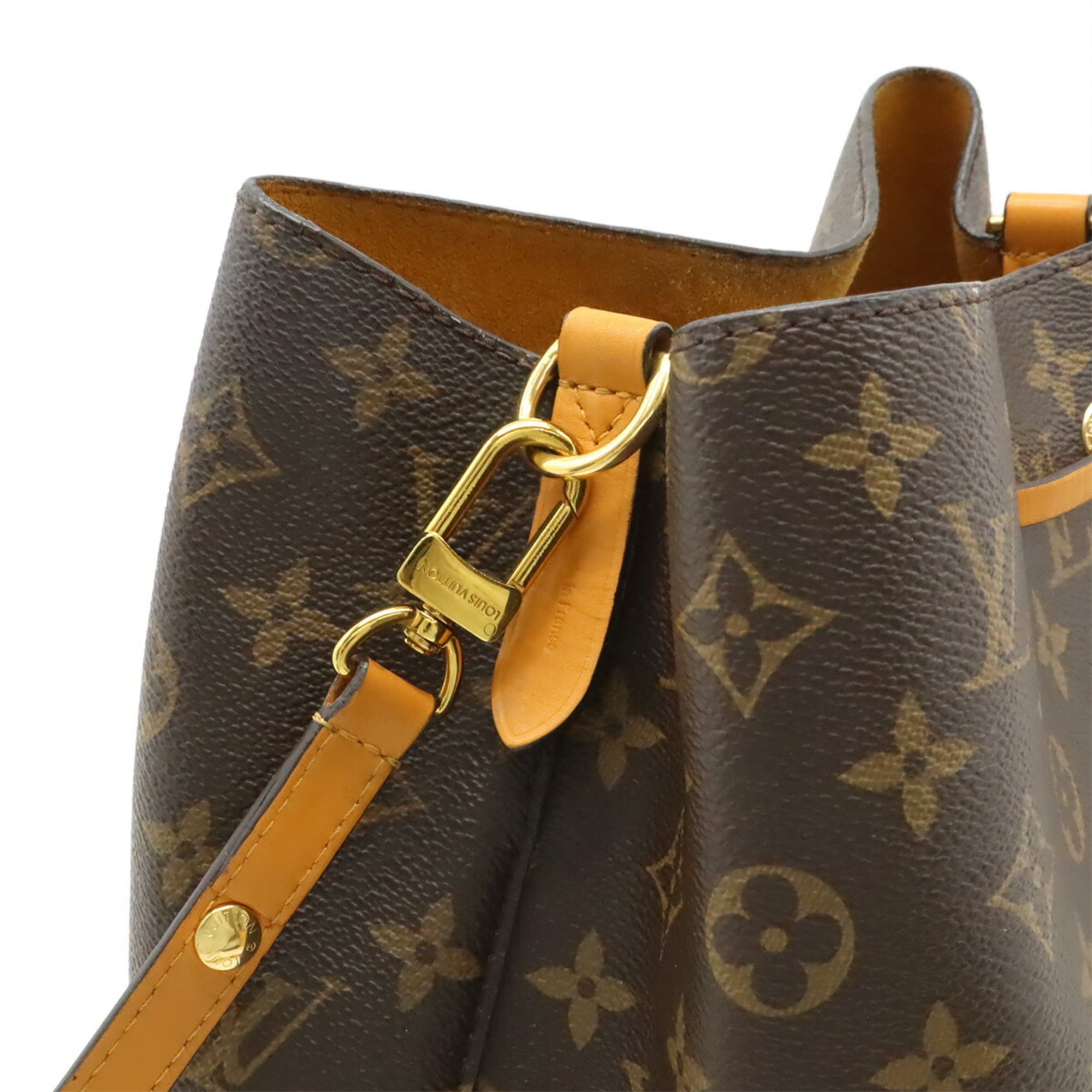 Louis Vuitton Brown Monogram Saffron Monogram Shoulder Bag (Pre-Owned)