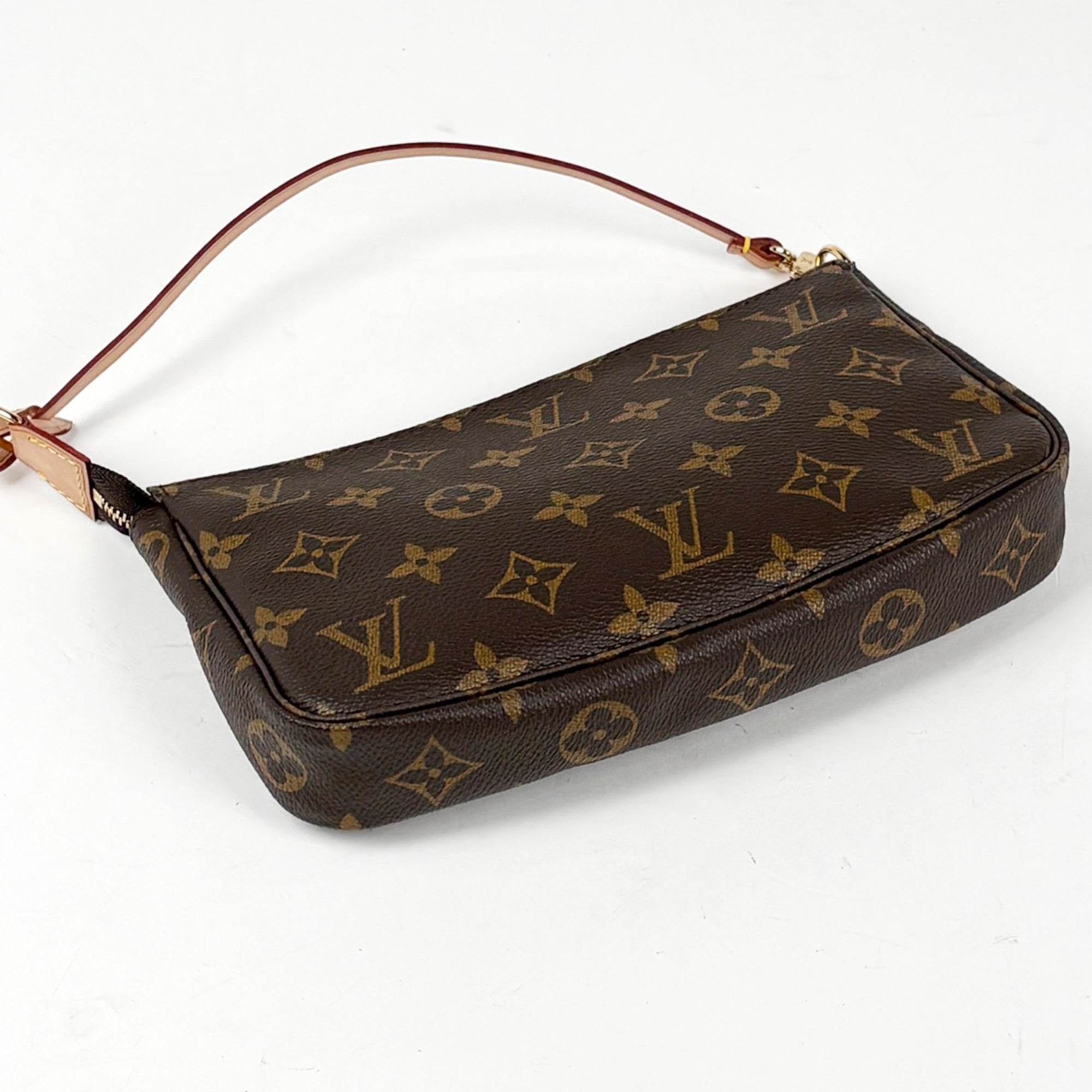 Louis Vuitton Brown Monogram Monogram Pochette Pouch (Pre-Owned)
