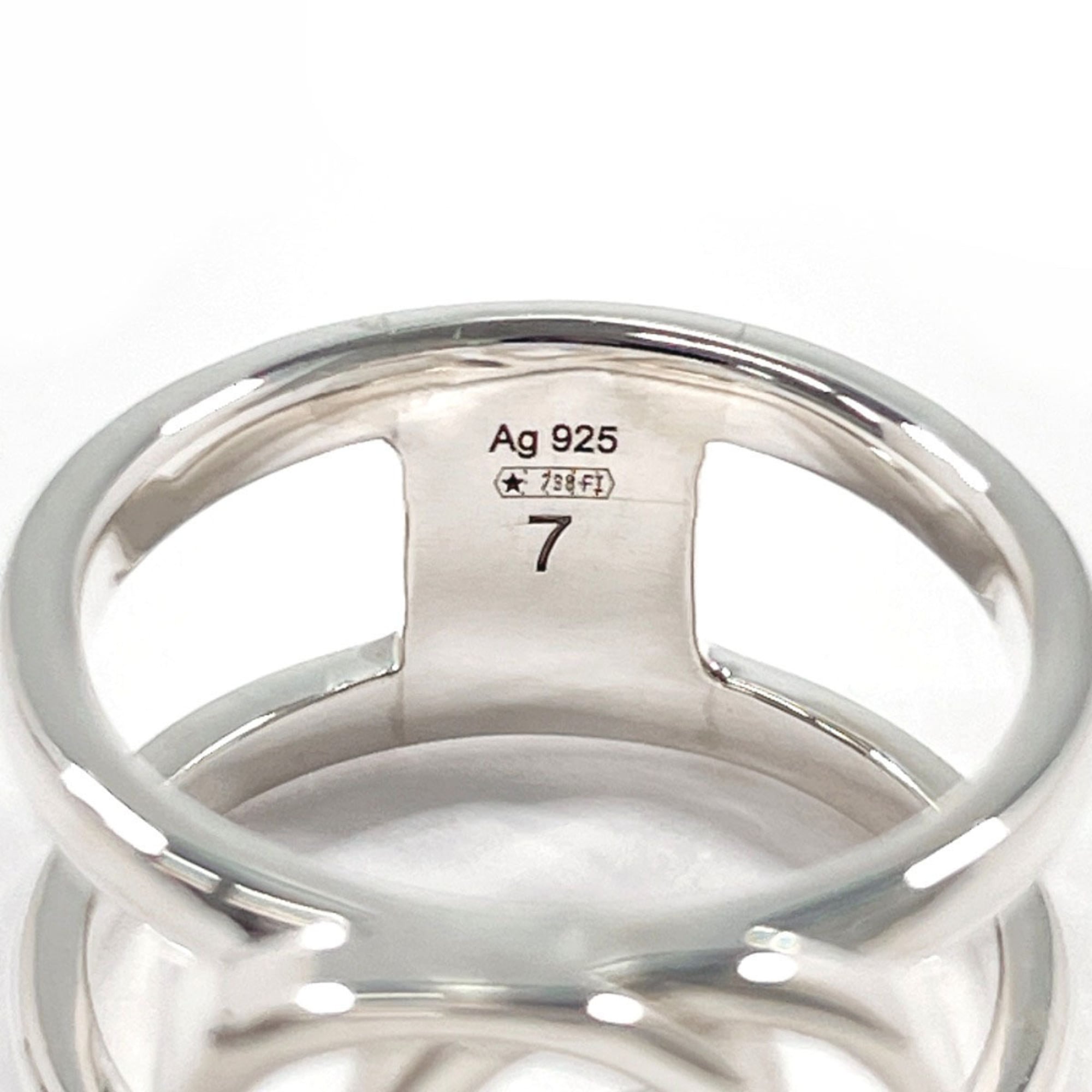 Gucci Silver Silver 925 Band Ring (Pre-Owned)