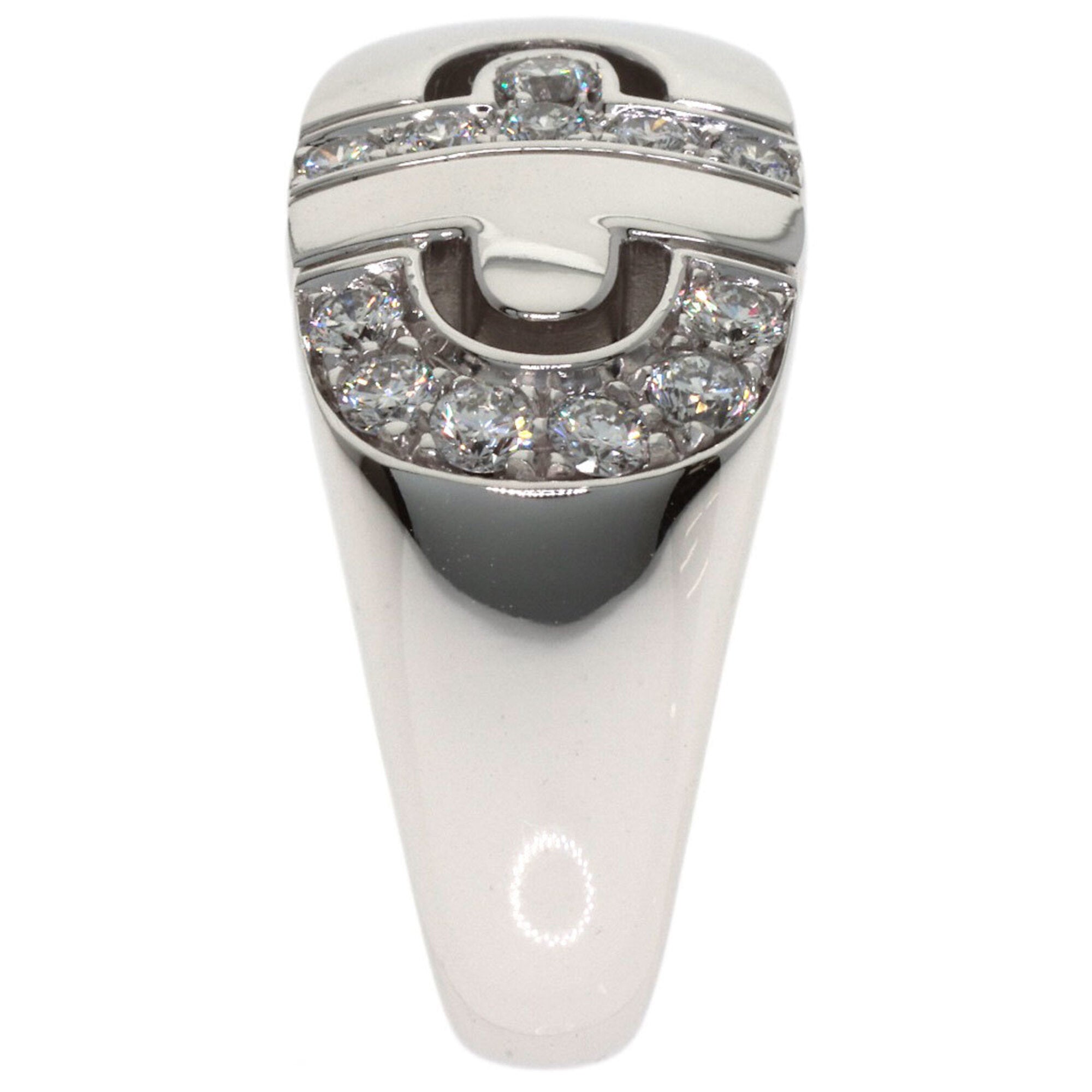 Bvlgari White Gold (18K) Band Ring (Pre-Owned)