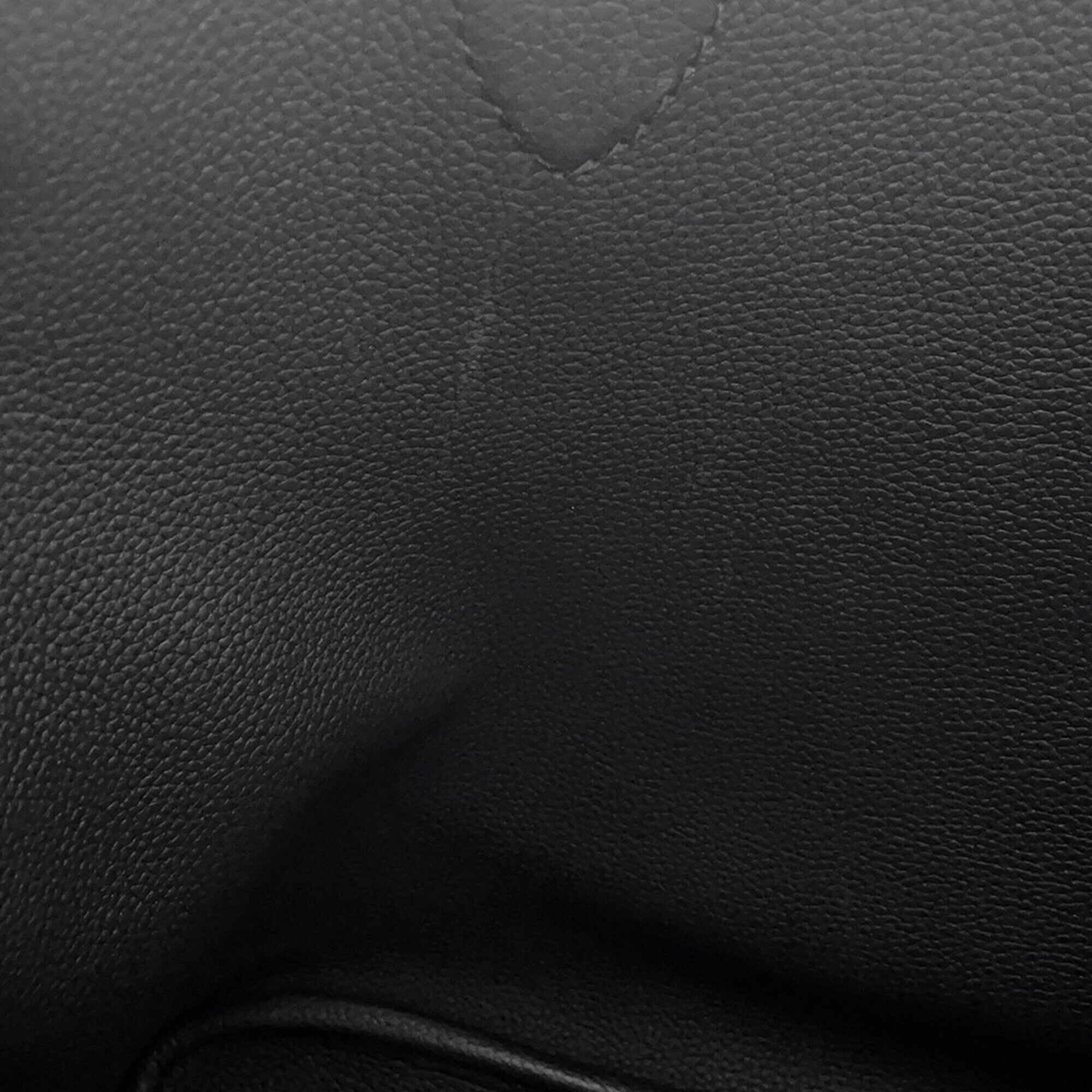 Louis Vuitton Monogram Noir Monogram Leather Handbag Pouch Tote Bag (Pre-Owned)