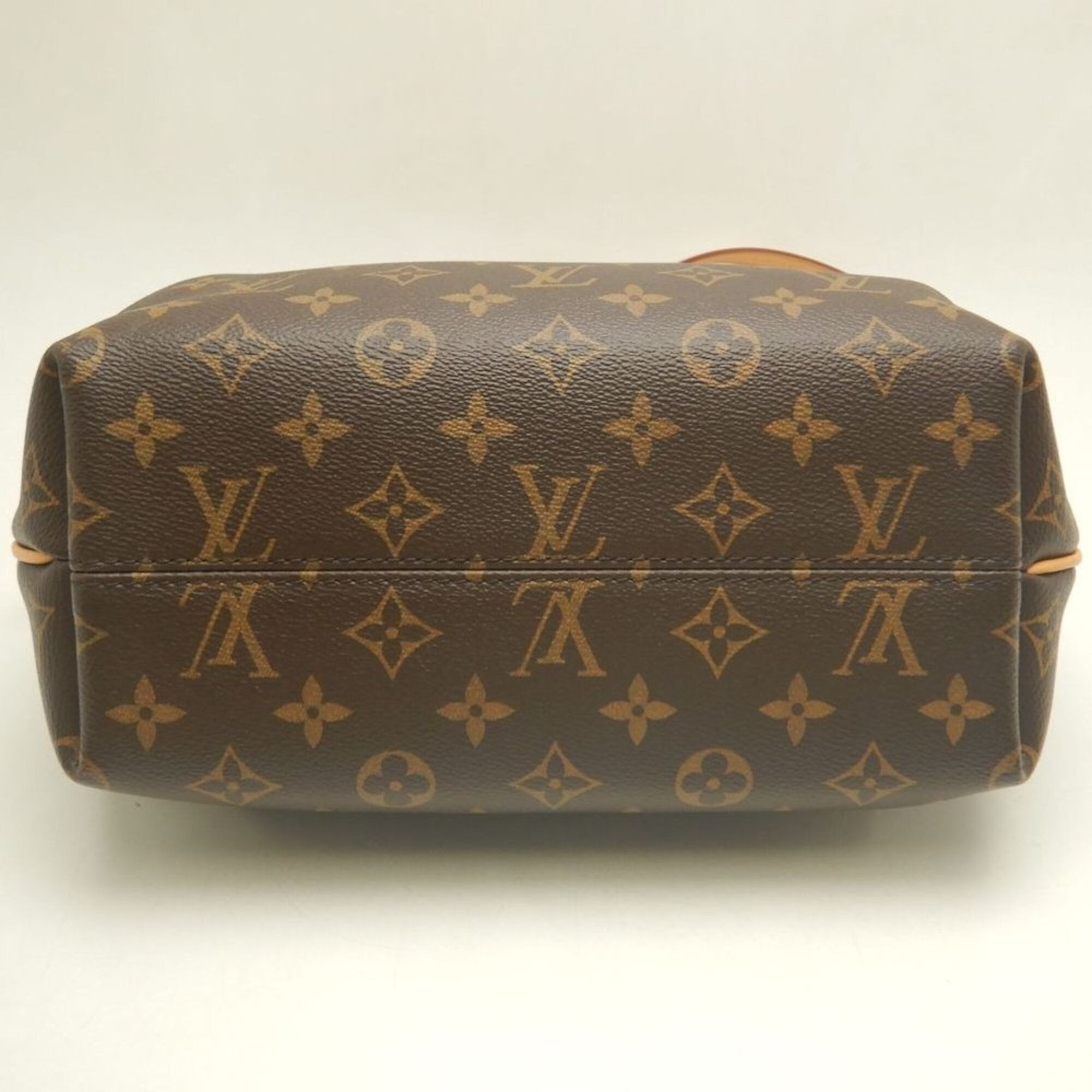 Louis Vuitton Brown Monogram Canvas Handbag (Pre-Owned)