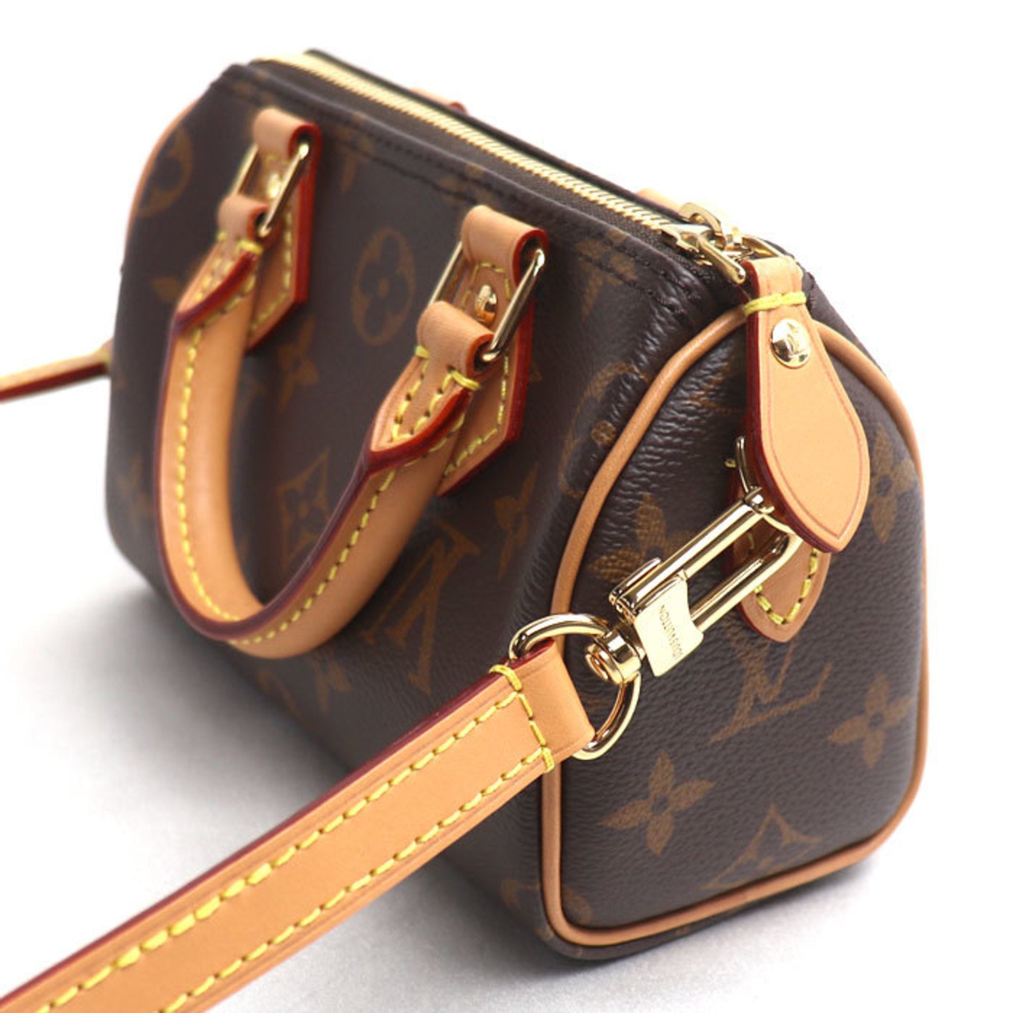 Louis Vuitton Brown Monogram Shoulder Bag (Pre-Owned)