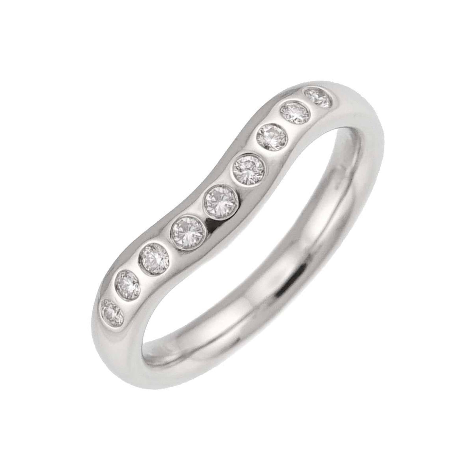 Tiffany Platinum 900 Band Ring (Pre-Owned)