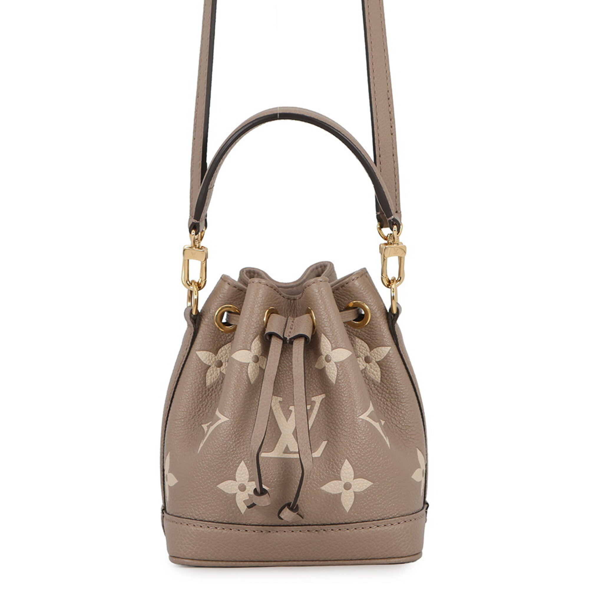 Louis Vuitton Monogram Empreinte Tourterelle Monogram Empreinte Handbag Shoulder Bag (Pre-Owned)