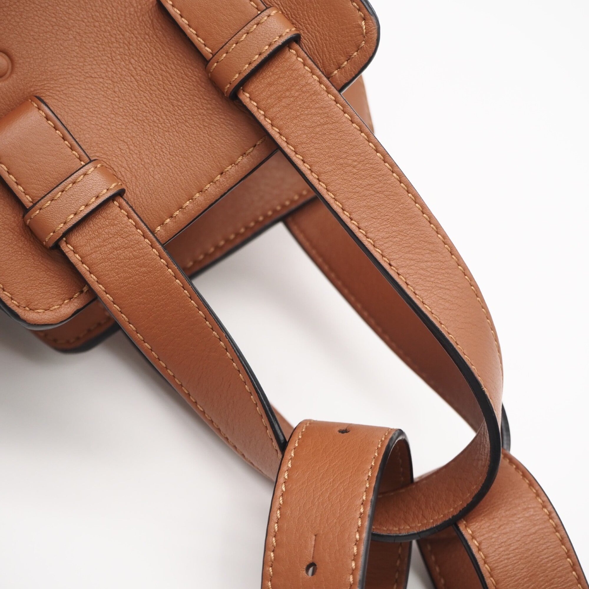 Loewe Hammock Brown Leather Handbag (Pre-Owned)