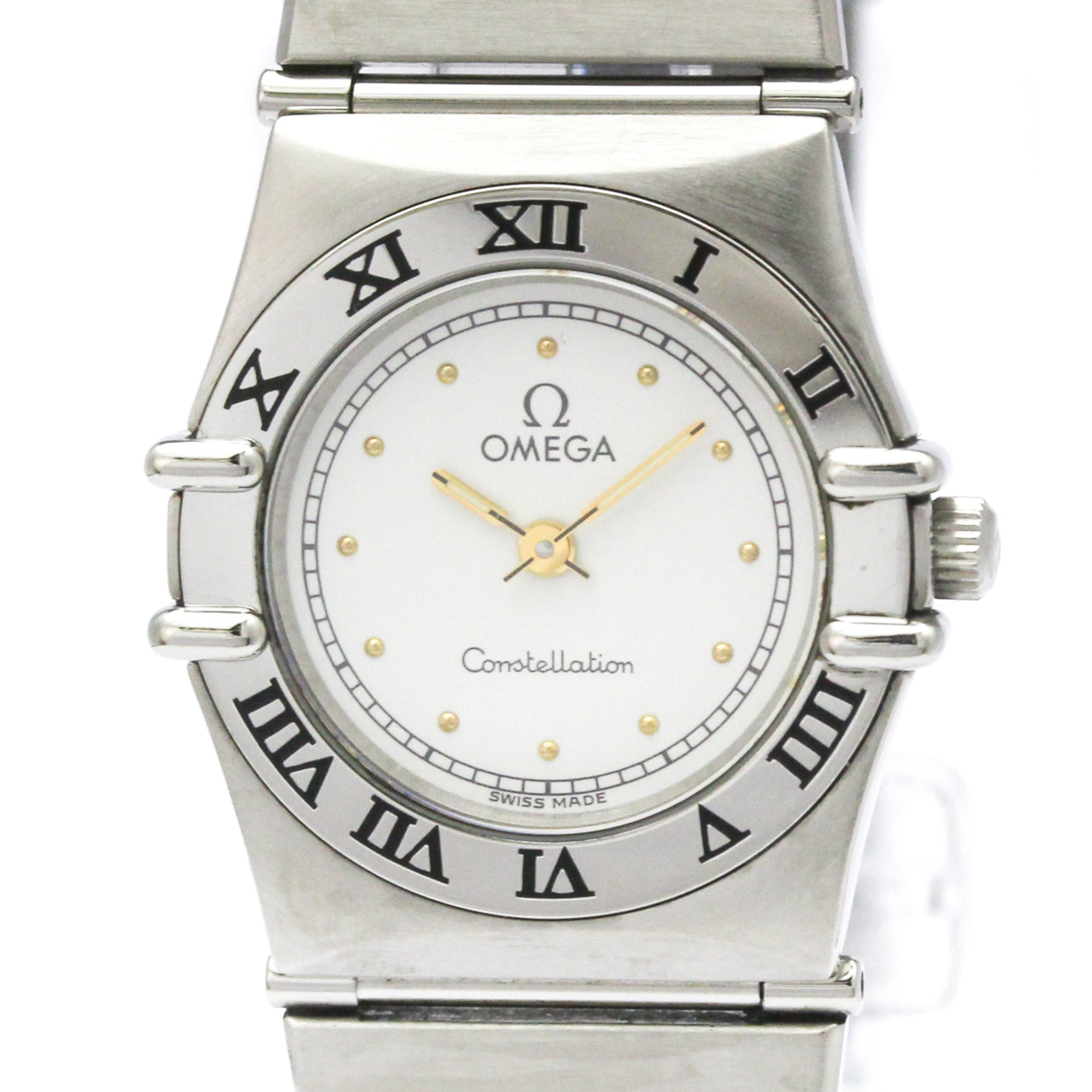 Omega Constellation Quartz Watch Stainless Steel Watch (Pre-Owned)