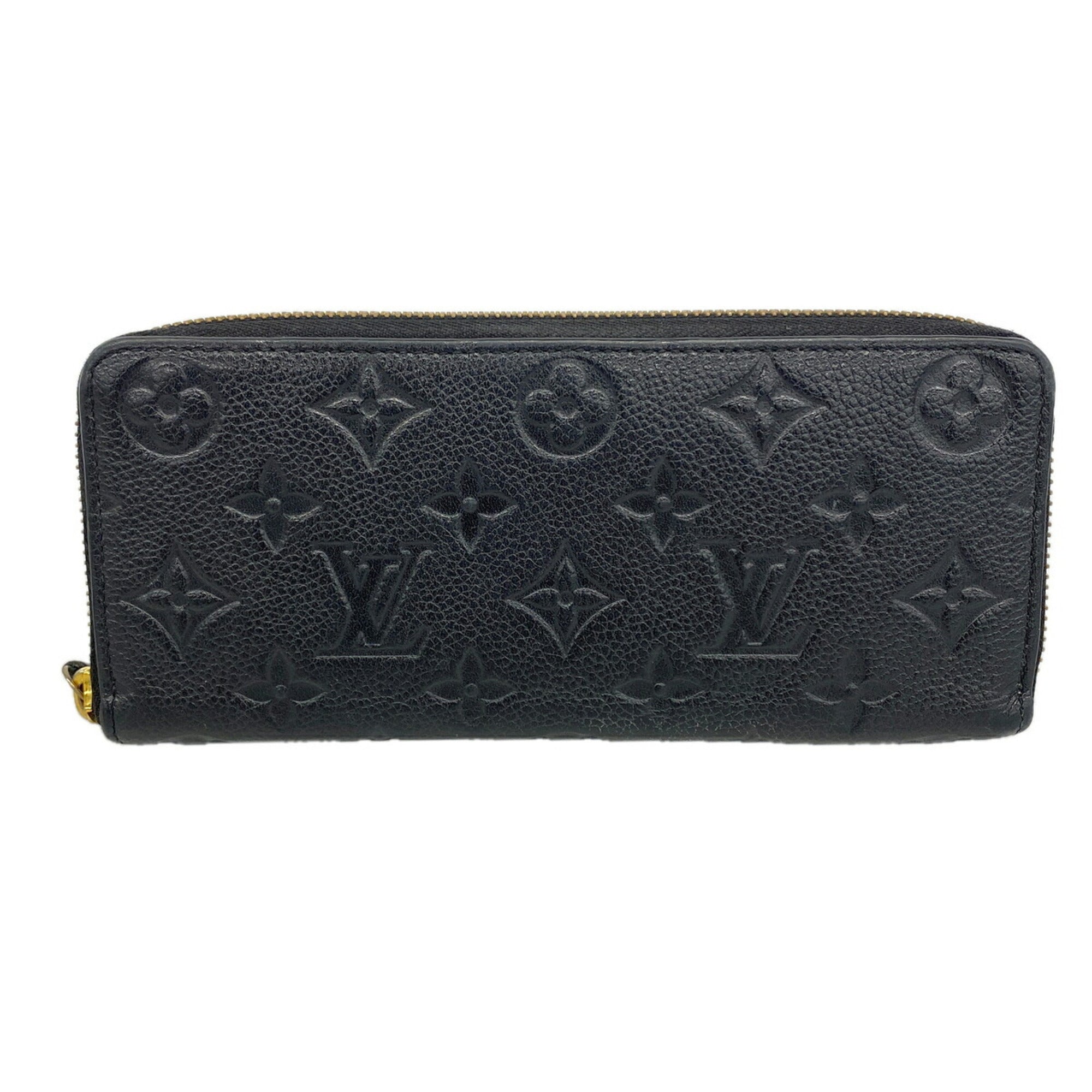 Louis Vuitton Noir Long Wallet (Bi-Fold) (Pre-Owned)