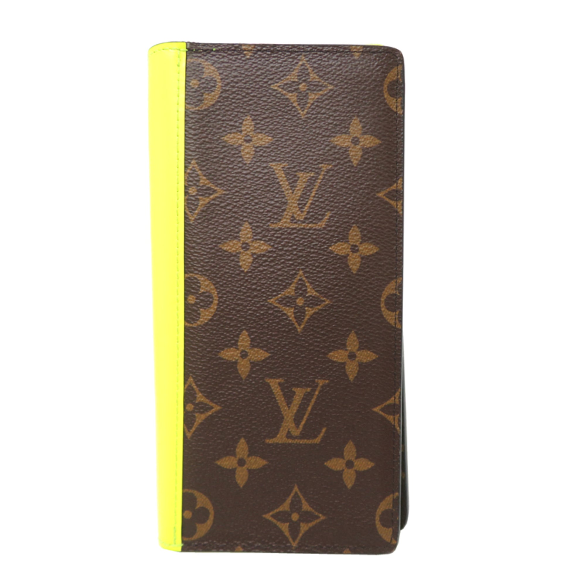 Louis Vuitton Yellow Long Wallet (Bi-Fold) (Pre-Owned)