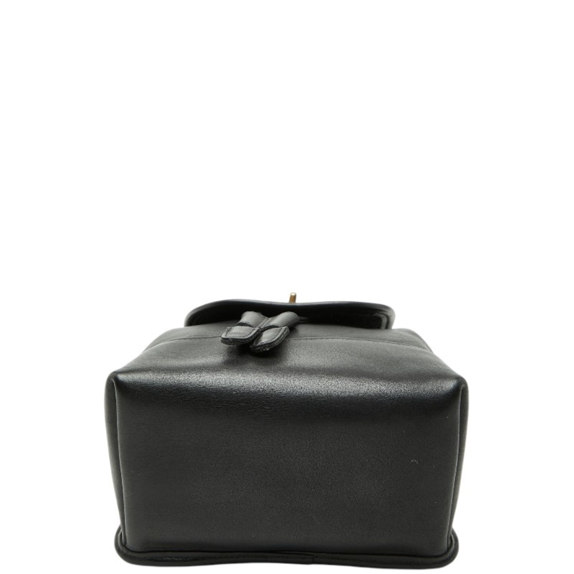 Coach Black Leather Backpack (Pre-Owned)