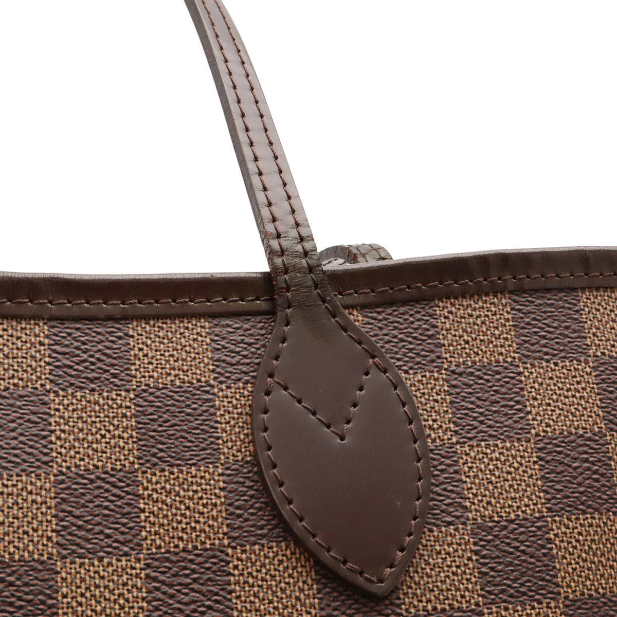 Louis Vuitton Brown Pvc Coated Canvas Damier Canvas Shoulder Bag Tote Bag (Pre-Owned)