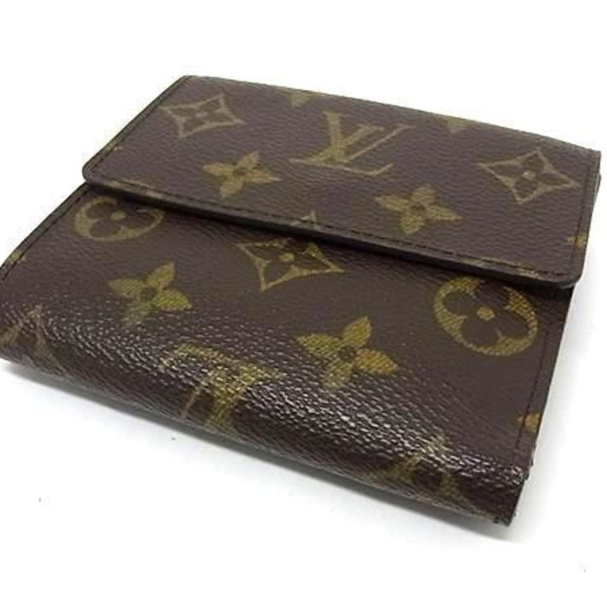 Louis Vuitton Monogram Brown Monogram Wallet (Tri-Fold) (Pre-Owned)