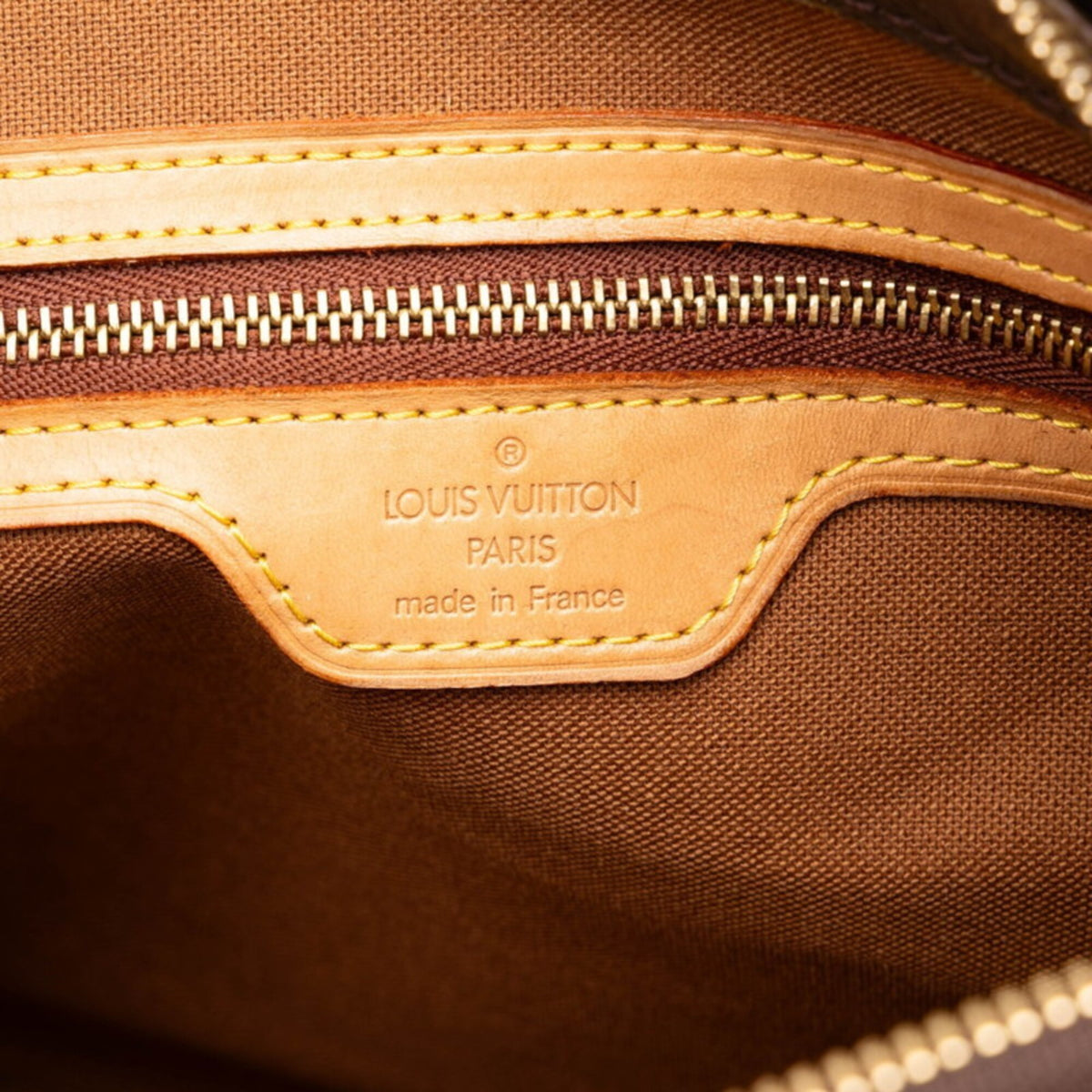 Louis Vuitton Monogram Brown Pvc Leather Shoulder Bag Tote Bag (Pre-Owned)