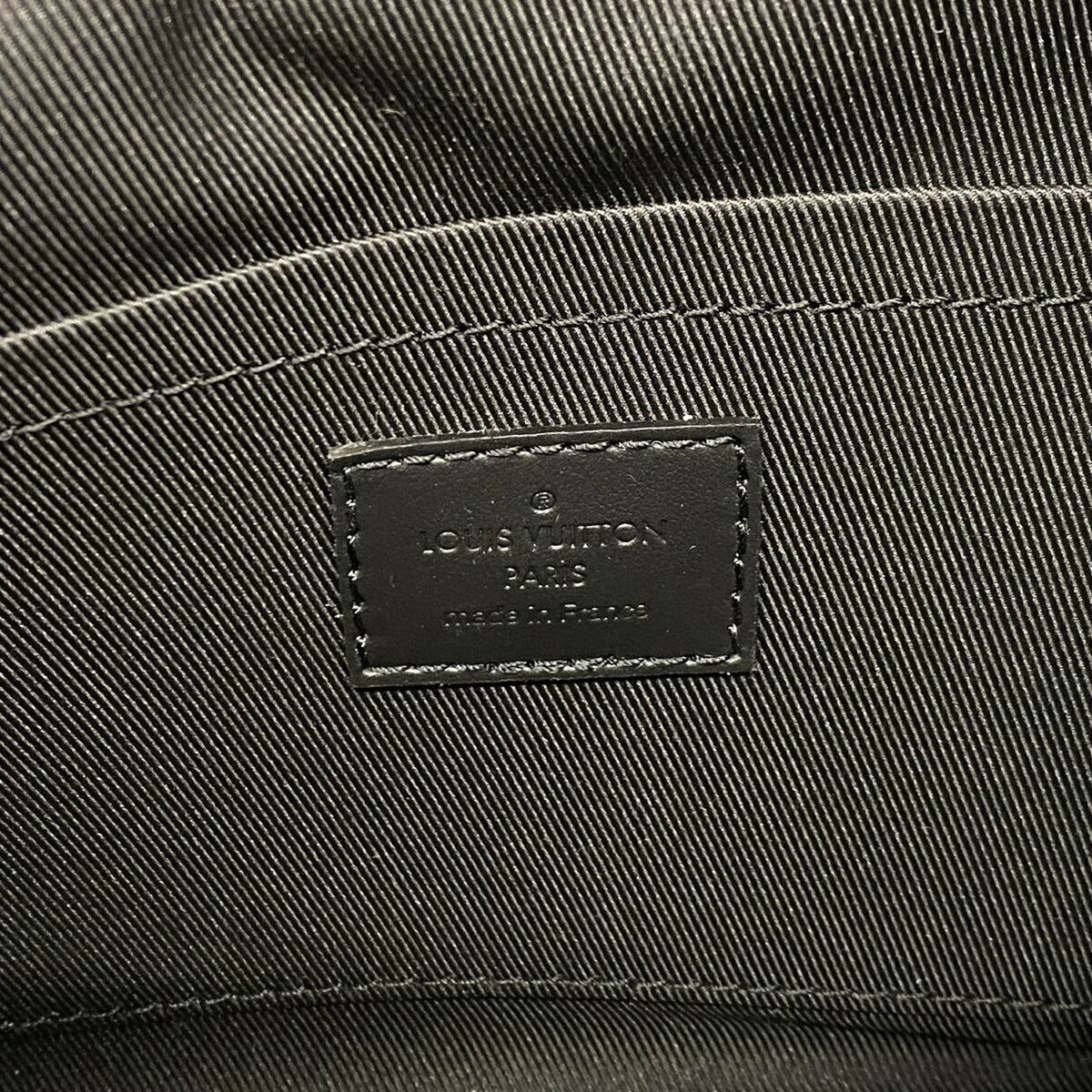 Louis Vuitton Black Gray Shoulder Bag (Pre-Owned)