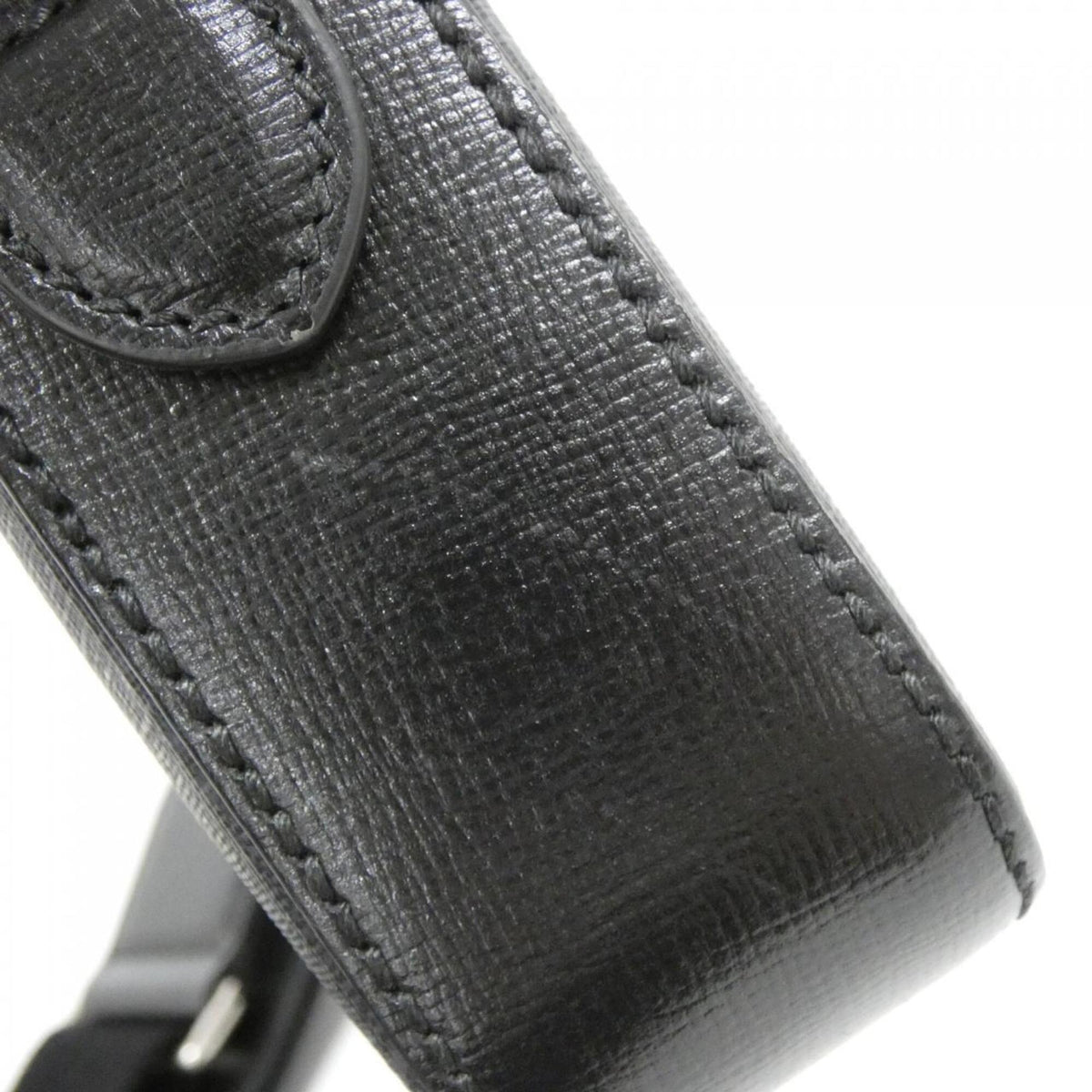 Gucci Black Gg Supreme Leather Shoulder Bag (Pre-Owned)