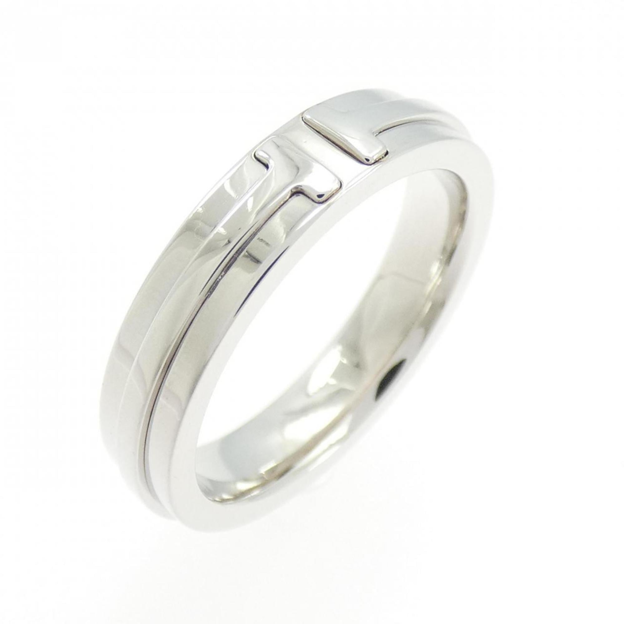 Tiffany White Gold (18K) Band Ring (Pre-Owned)