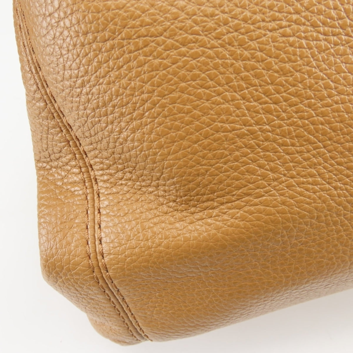Coach Camel Leather Tote Bag (Pre-Owned)
