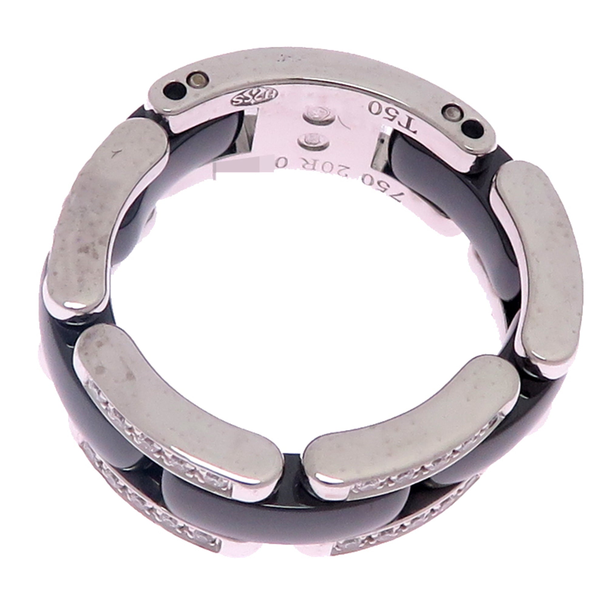 Chanel White Gold (18K) Band Ring (Pre-Owned)