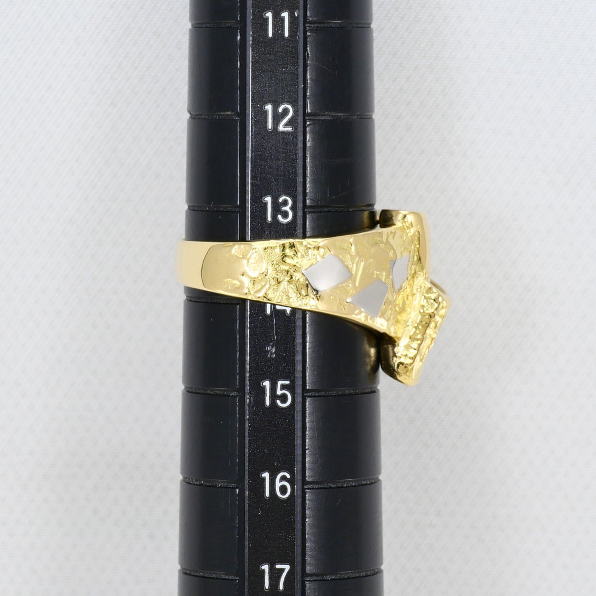 Unbranded Platinum Yellow Gold Yellow Gold (18K) Platinum 900 Band Ring (Pre-Owned)