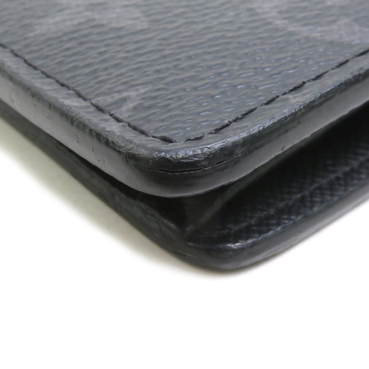 Louis Vuitton Black Monogram Eclipse Monogram Eclipse Long Wallet (Bi-Fold) (Pre-Owned)