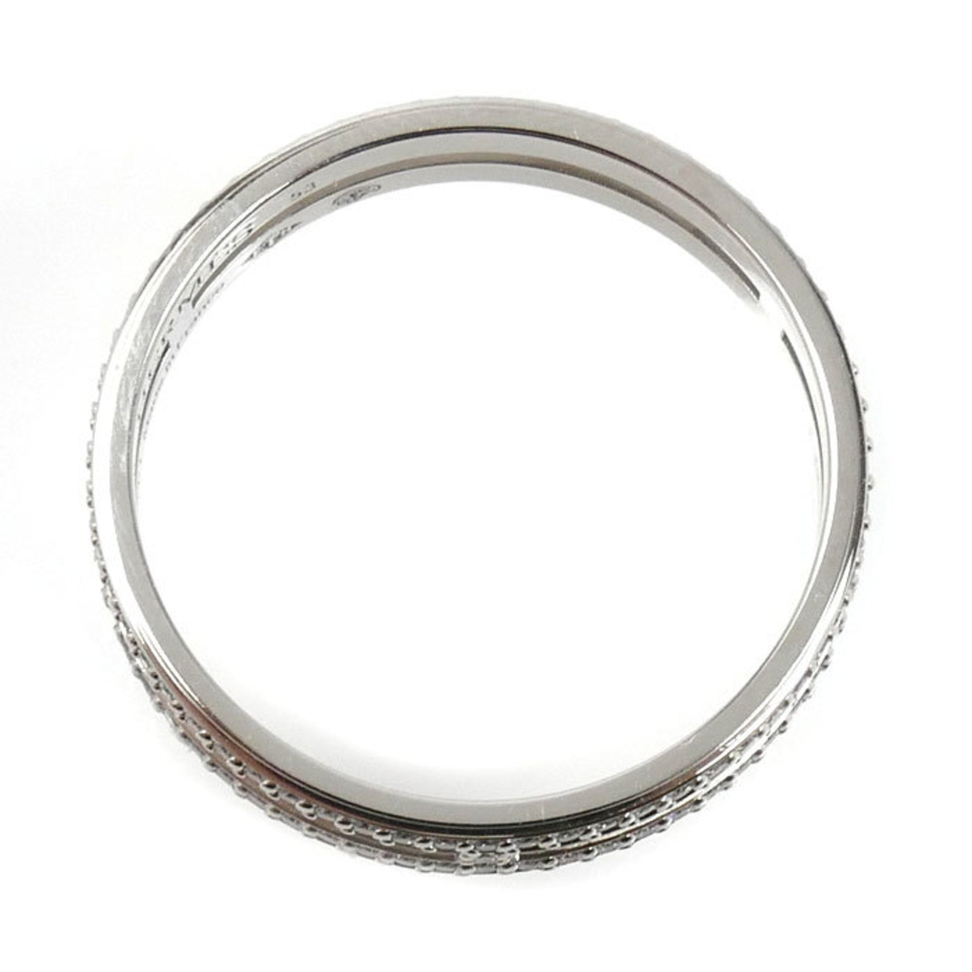 Hermes White Gold (18K) Band Ring (Pre-Owned)