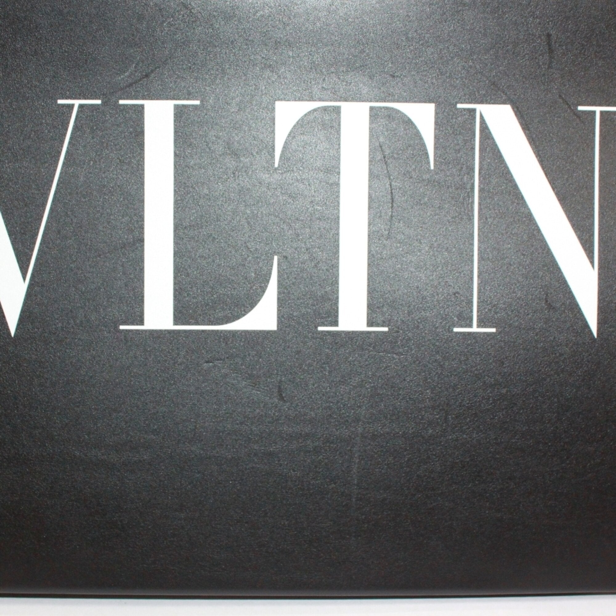 Valentino Black Leather Tote Bag (Pre-Owned)