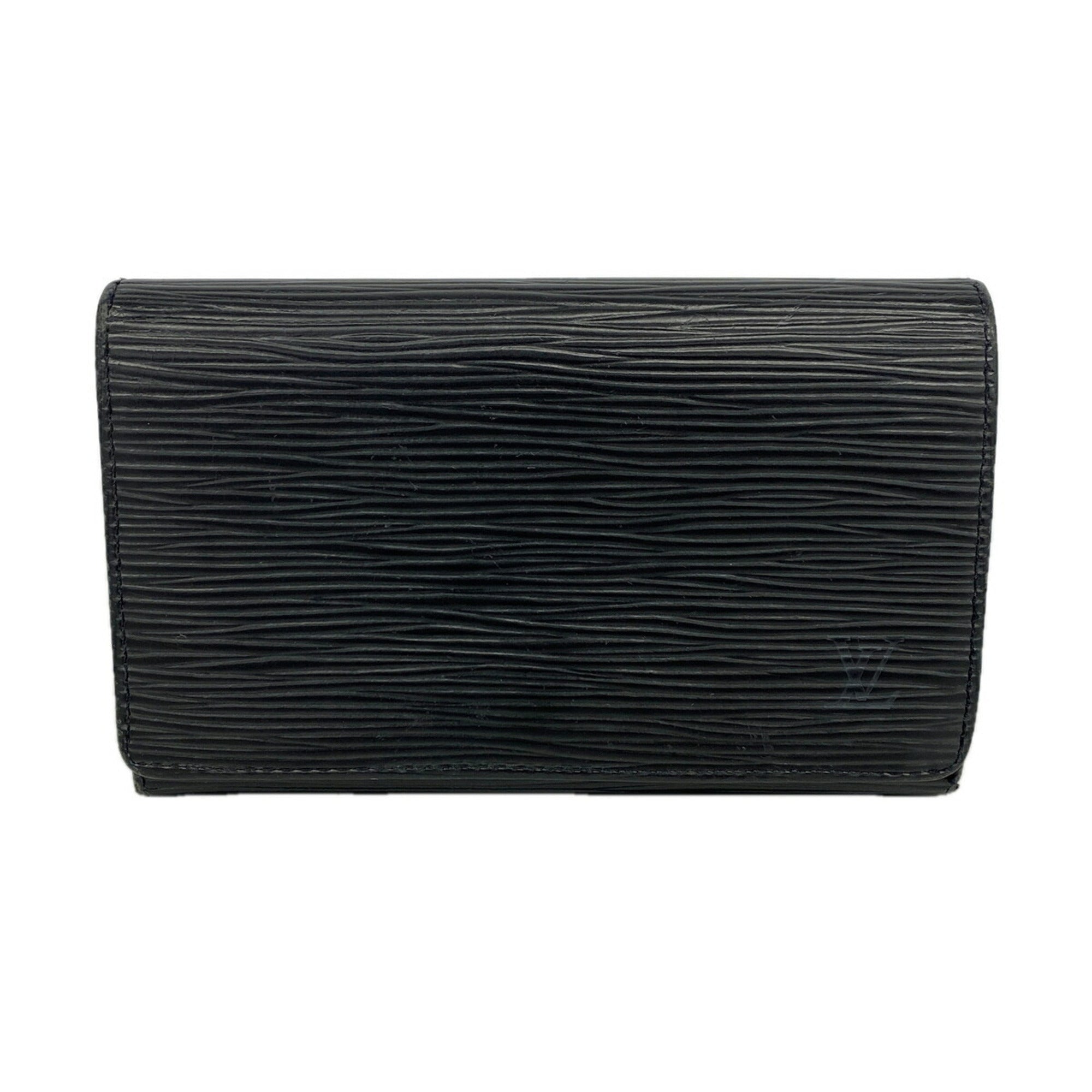 Louis Vuitton Noir Wallet (Bi-Fold) (Pre-Owned)