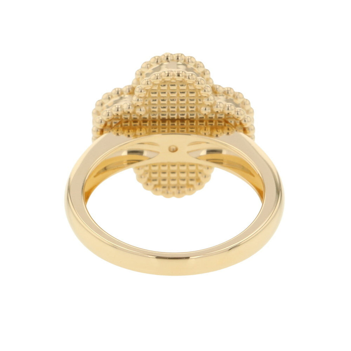 Carnelian Yellow Gold (18K) Band Ring (Pre-Owned)