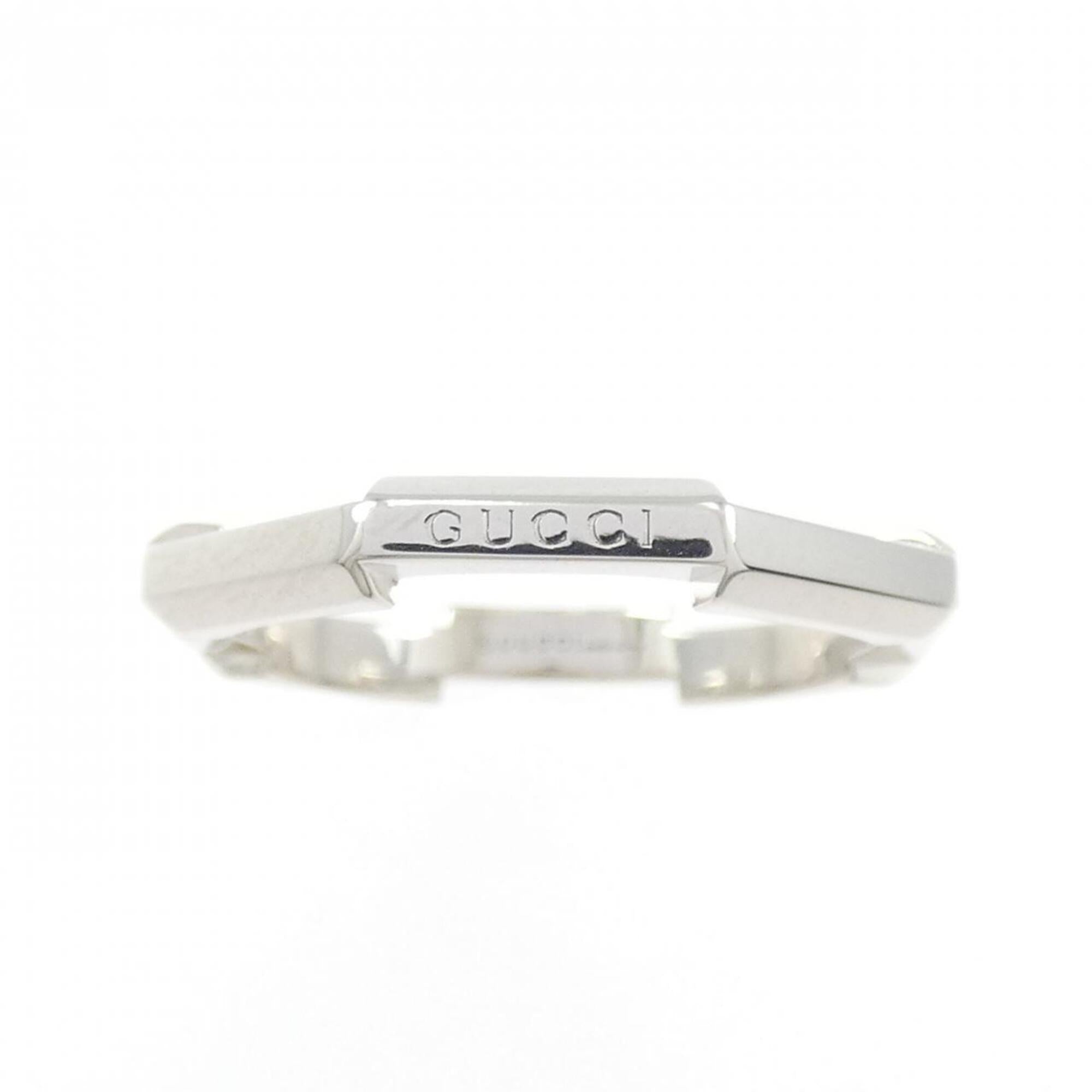 Gucci White Gold (18K) Band Ring (Pre-Owned)