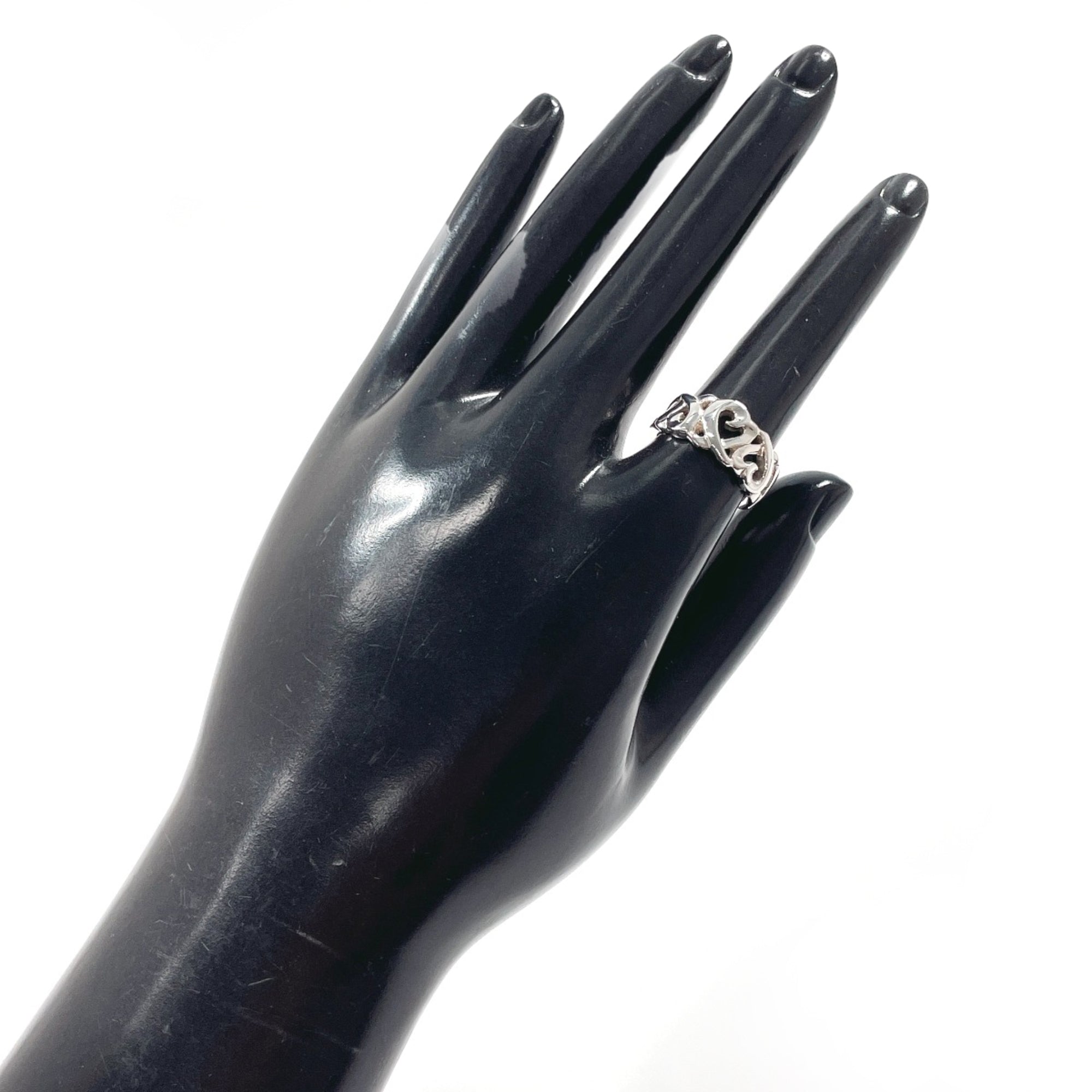 Tiffany Silver Silver 925 Band Ring (Pre-Owned)