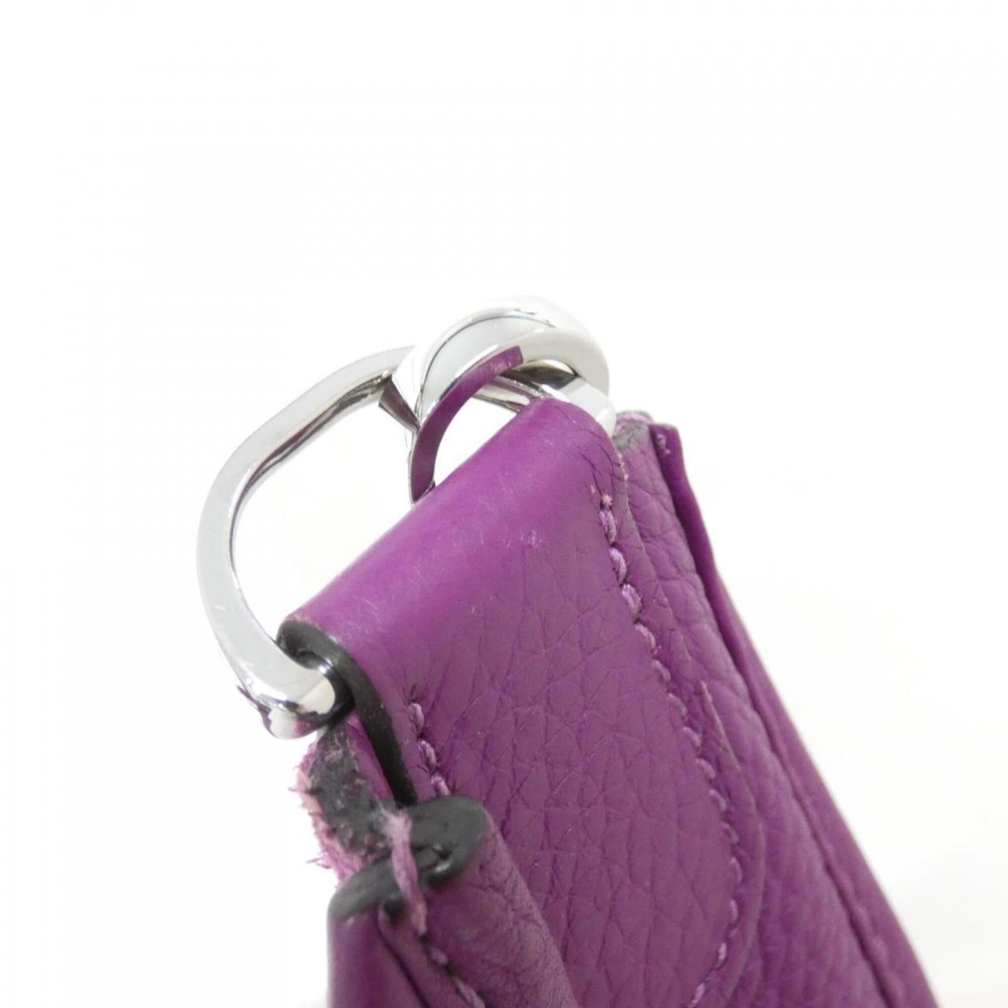 Hermes Anemone Taurillon Clemence Leather Shoulder Bag (Pre-Owned)