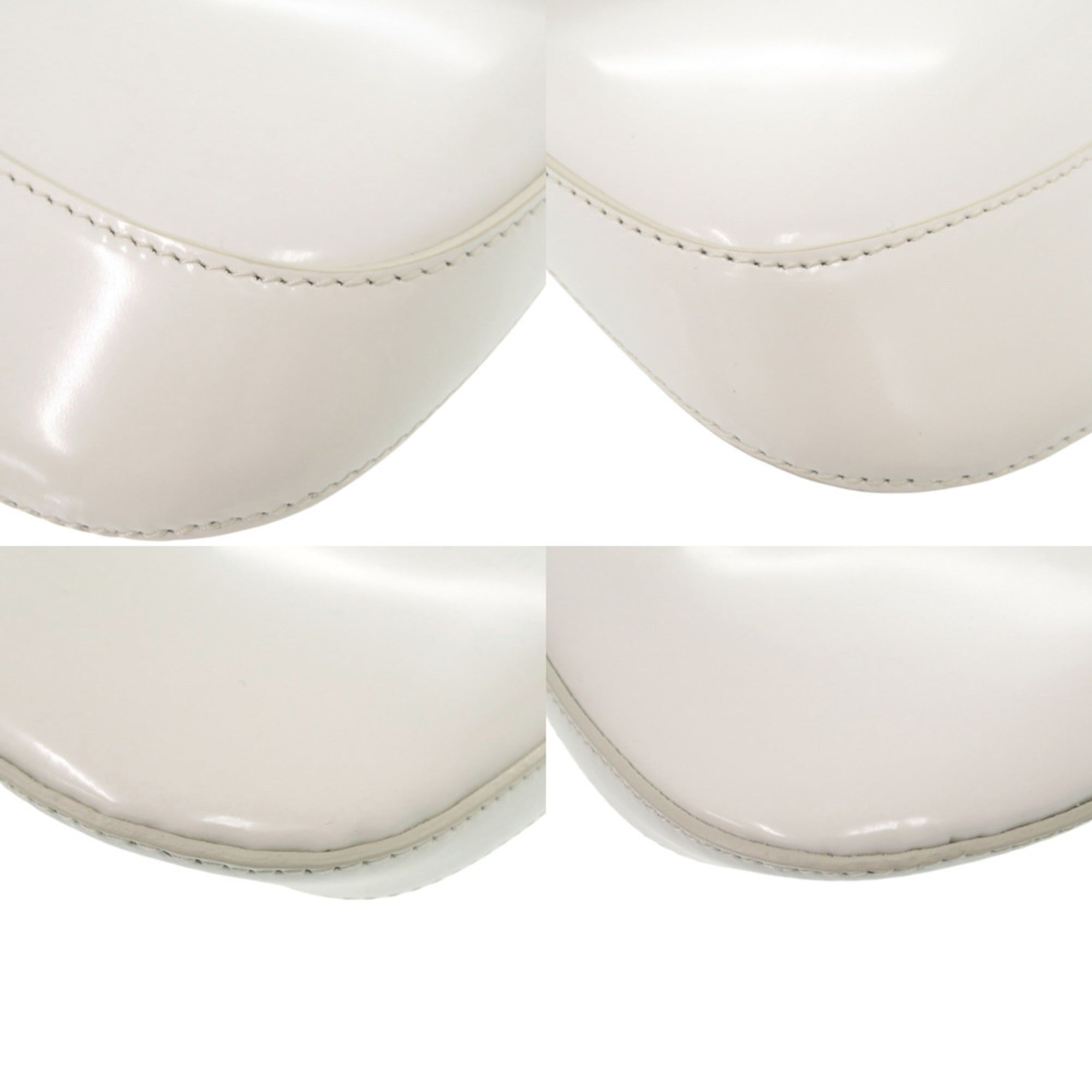 Prada White Leather Shoulder Bag (Pre-Owned)
