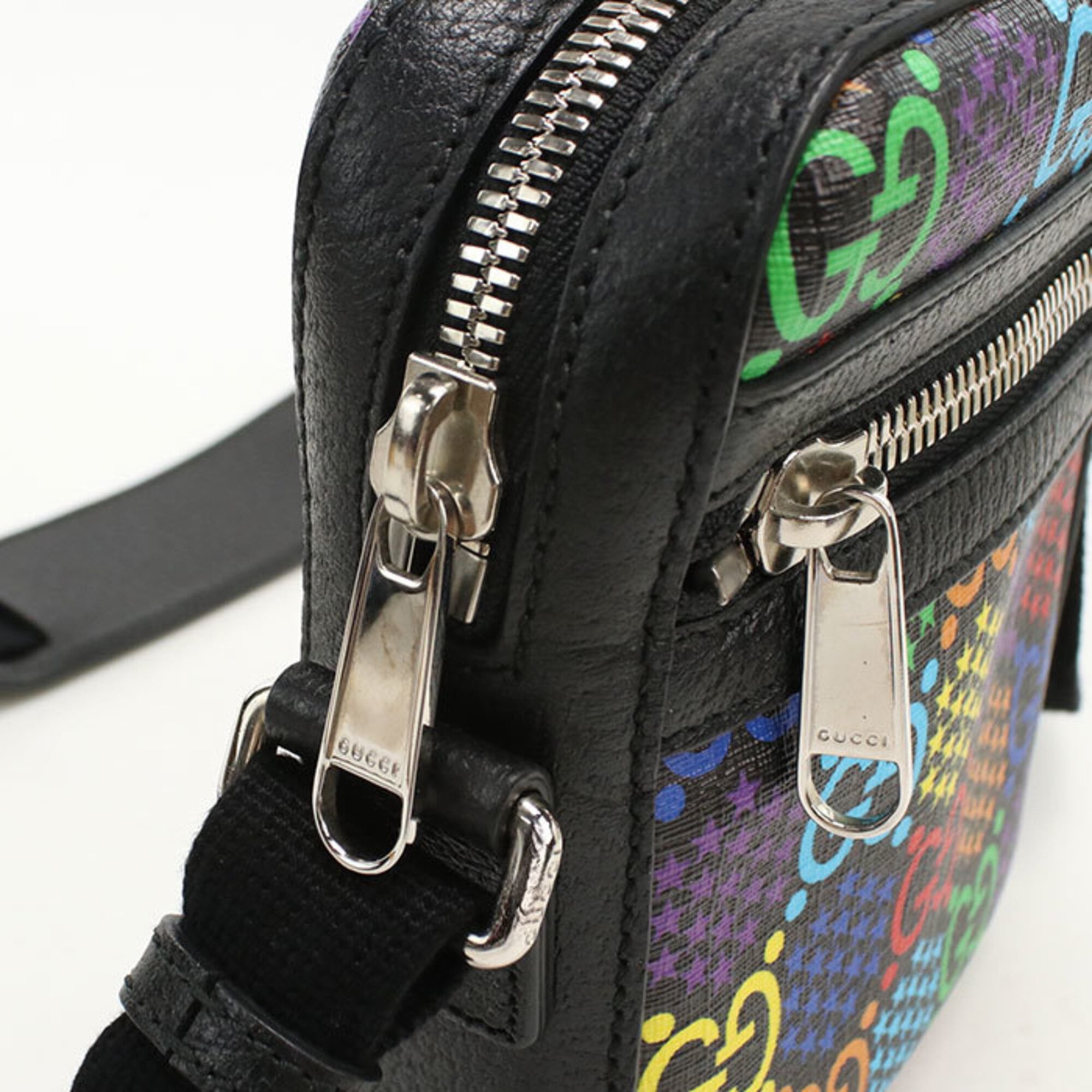 Gucci Black Pvc Shoulder Bag (Pre-Owned)