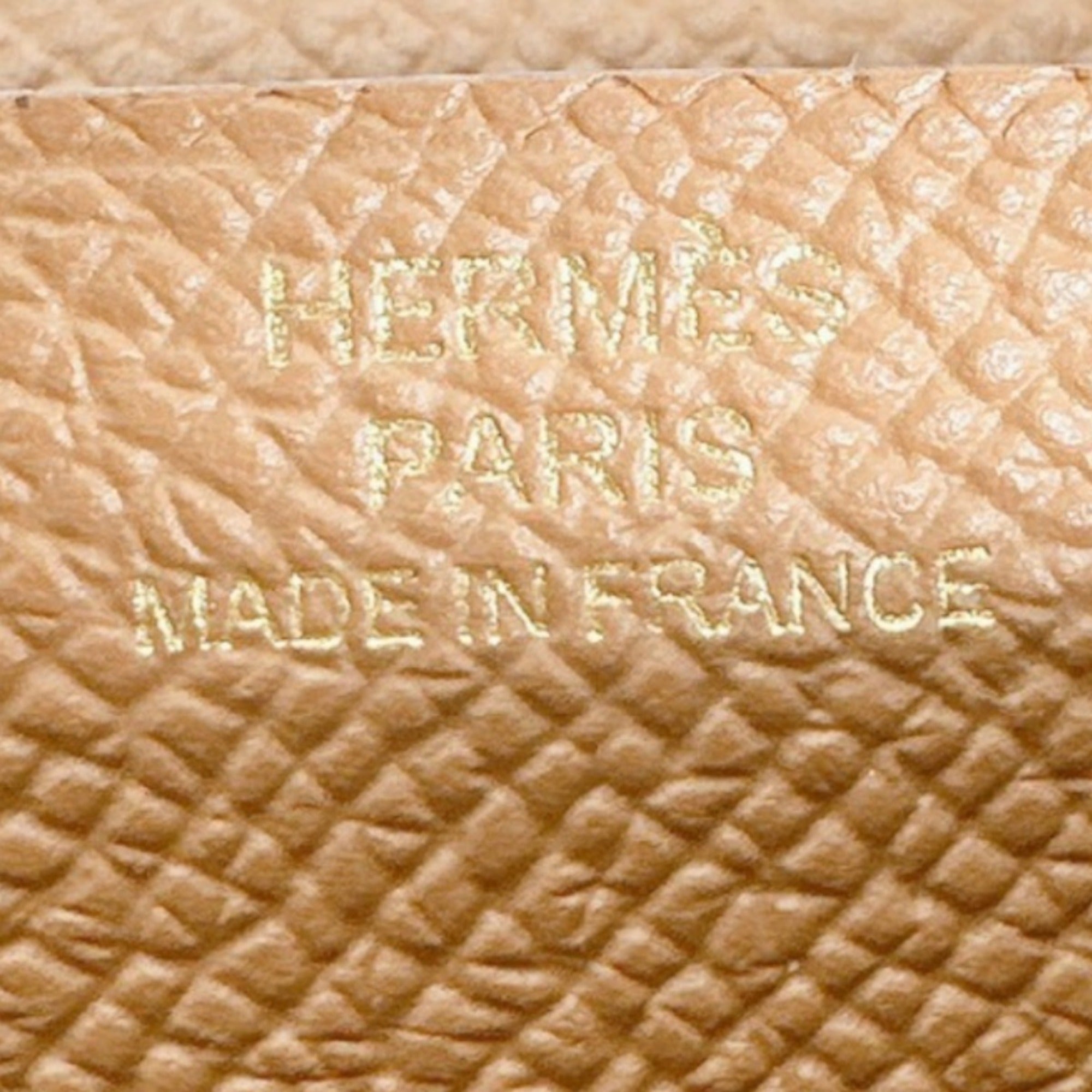 Hermes Brown Epsom Leather Wallet (Bi-Fold) (Pre-Owned)