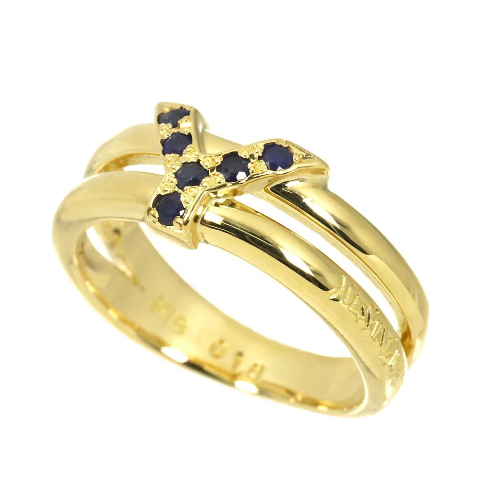 Yves Saint Laurent Yellow Gold (18K) Band Ring (Pre-Owned)