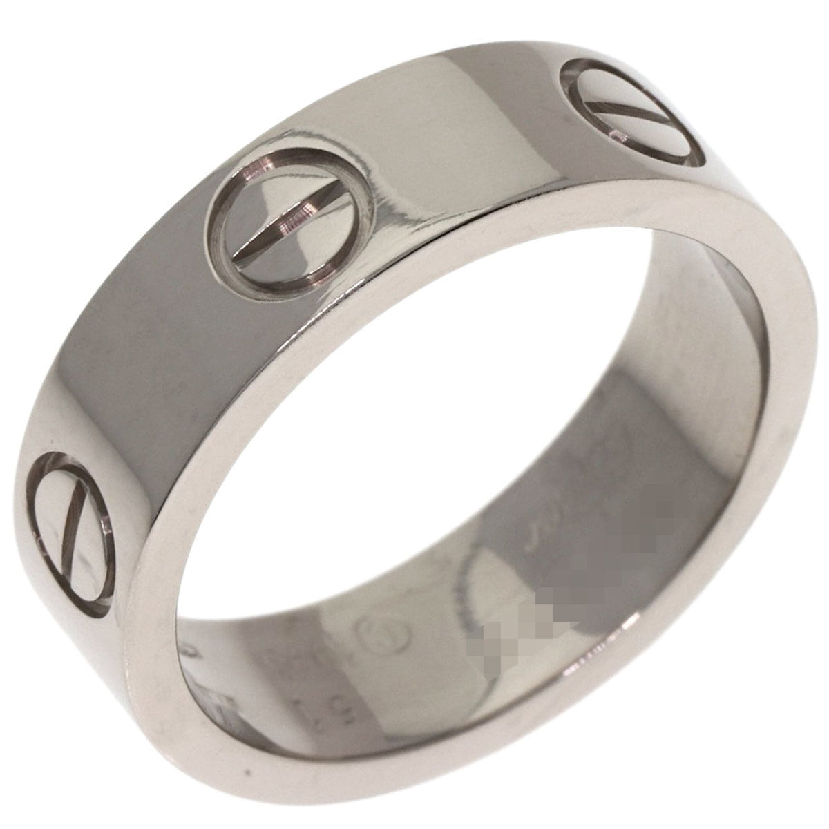 Cartier Love White Gold (18K) Band Ring (Pre-Owned)