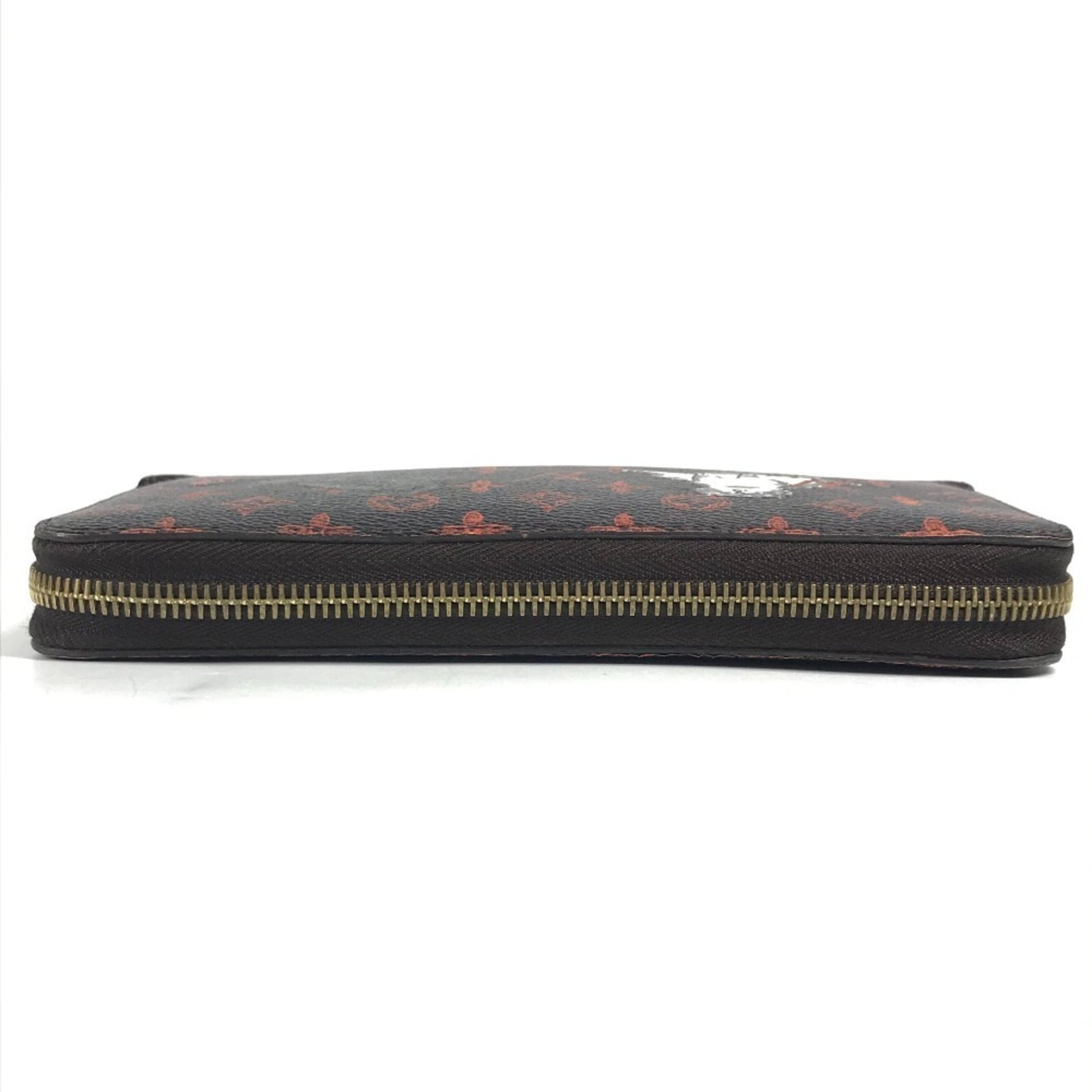 Louis Vuitton Brown Monogram Canvas Long Wallet (Bi-Fold) (Pre-Owned)