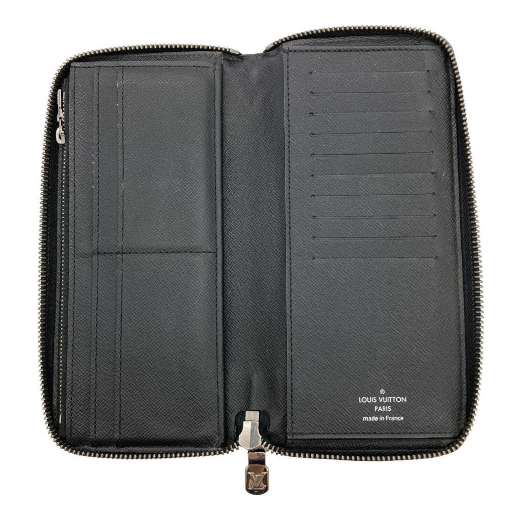 Louis Vuitton Black Monogram Eclipse Long Wallet (Bi-Fold) (Pre-Owned)