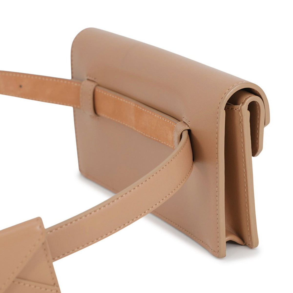 Burberry Brown Leather Fanny Pack (Pre-Owned)