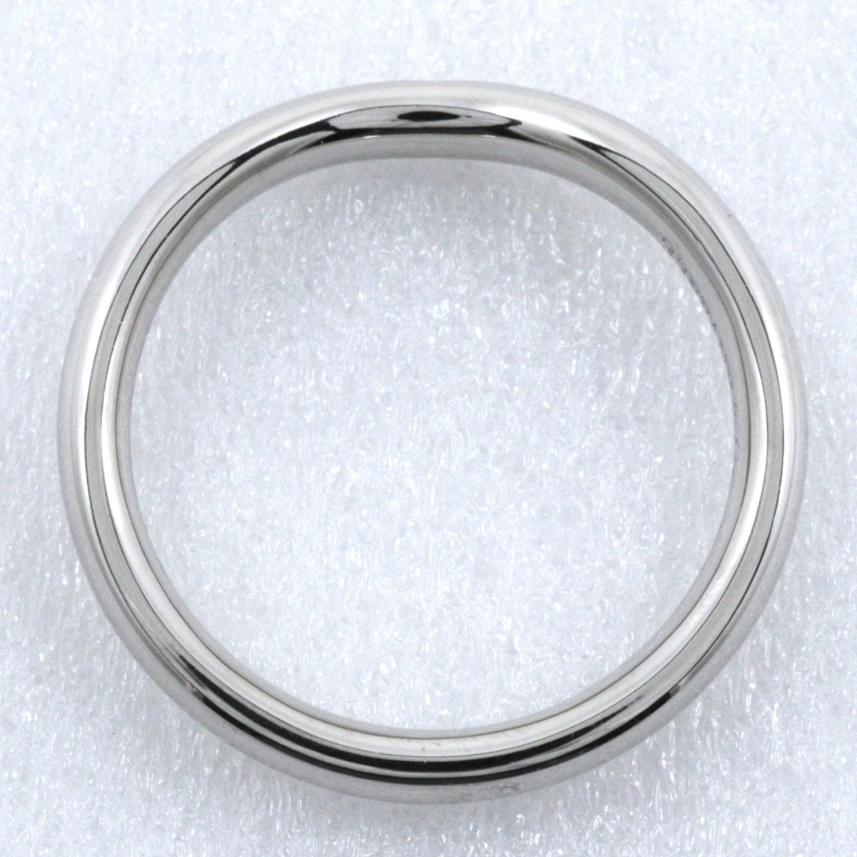Tiffany Silver Platinum 950 Band Ring (Pre-Owned)