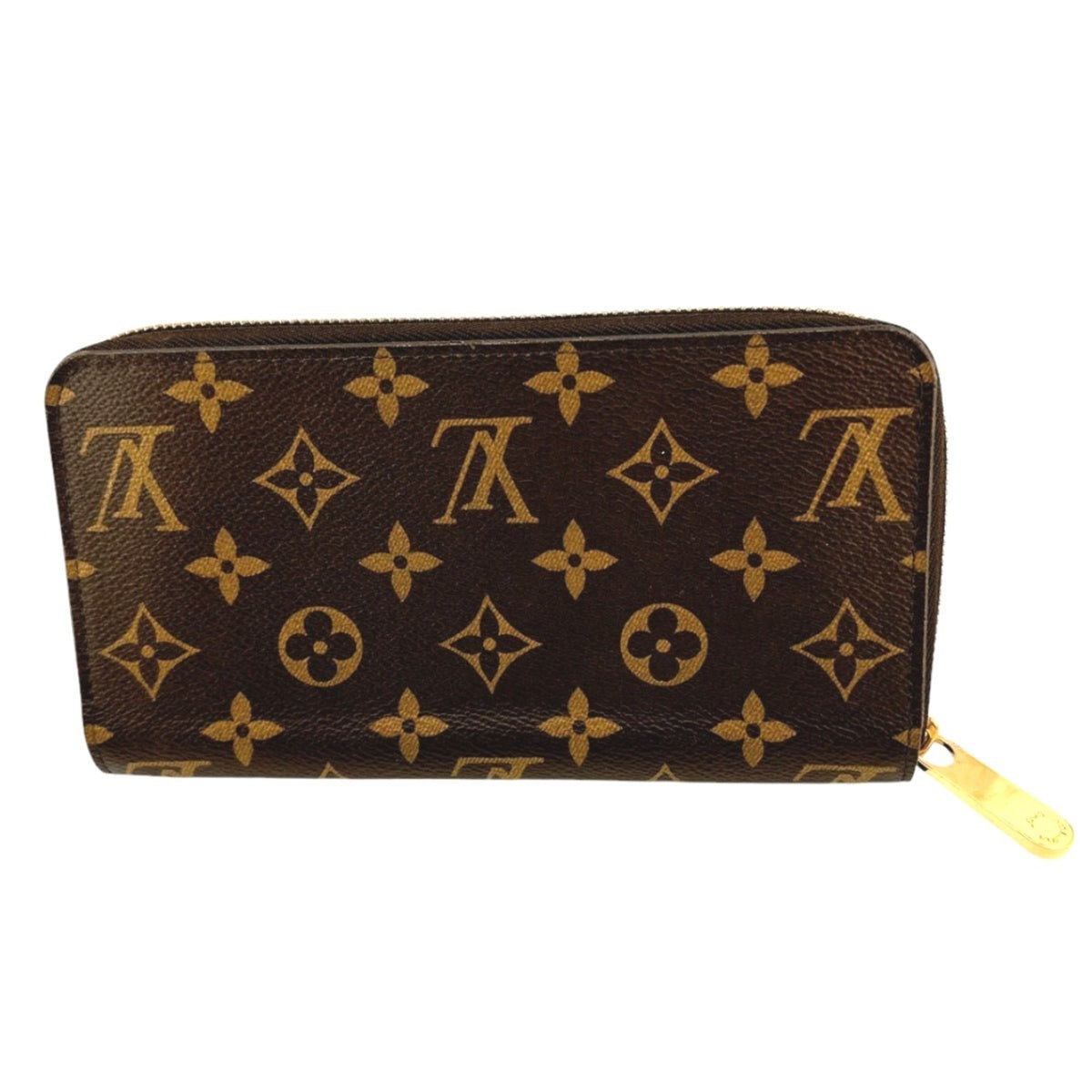 Louis Vuitton Monogram Brown Monogram Long Wallet (Bi-Fold) (Pre-Owned)
