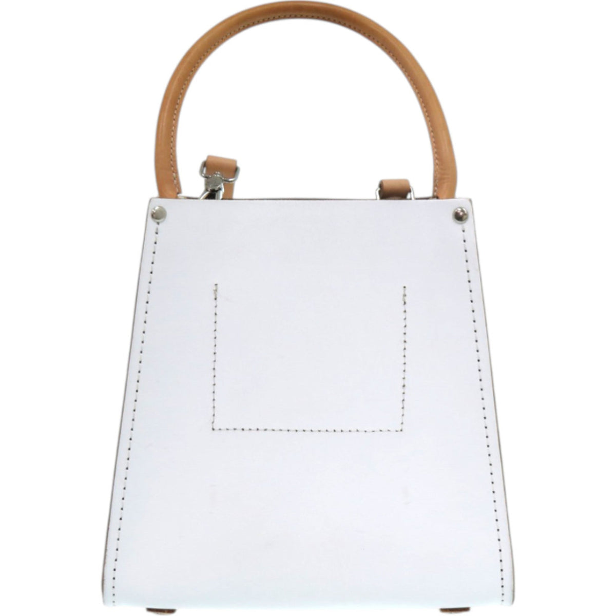 Vivienne Westwood White Leather Handbag (Pre-Owned)