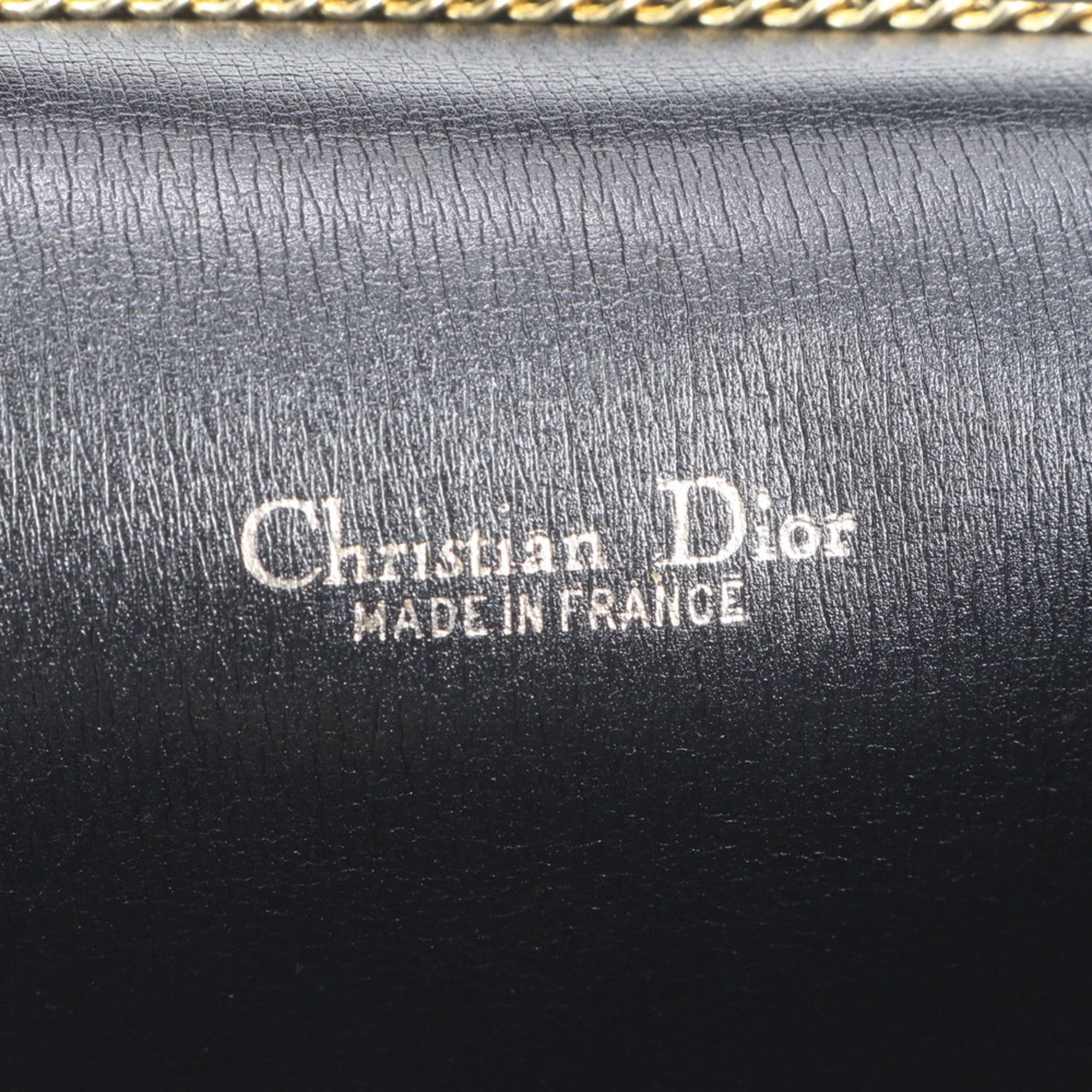 Christian Dior Black Leather Nylon Shoulder Bag (Pre-Owned)